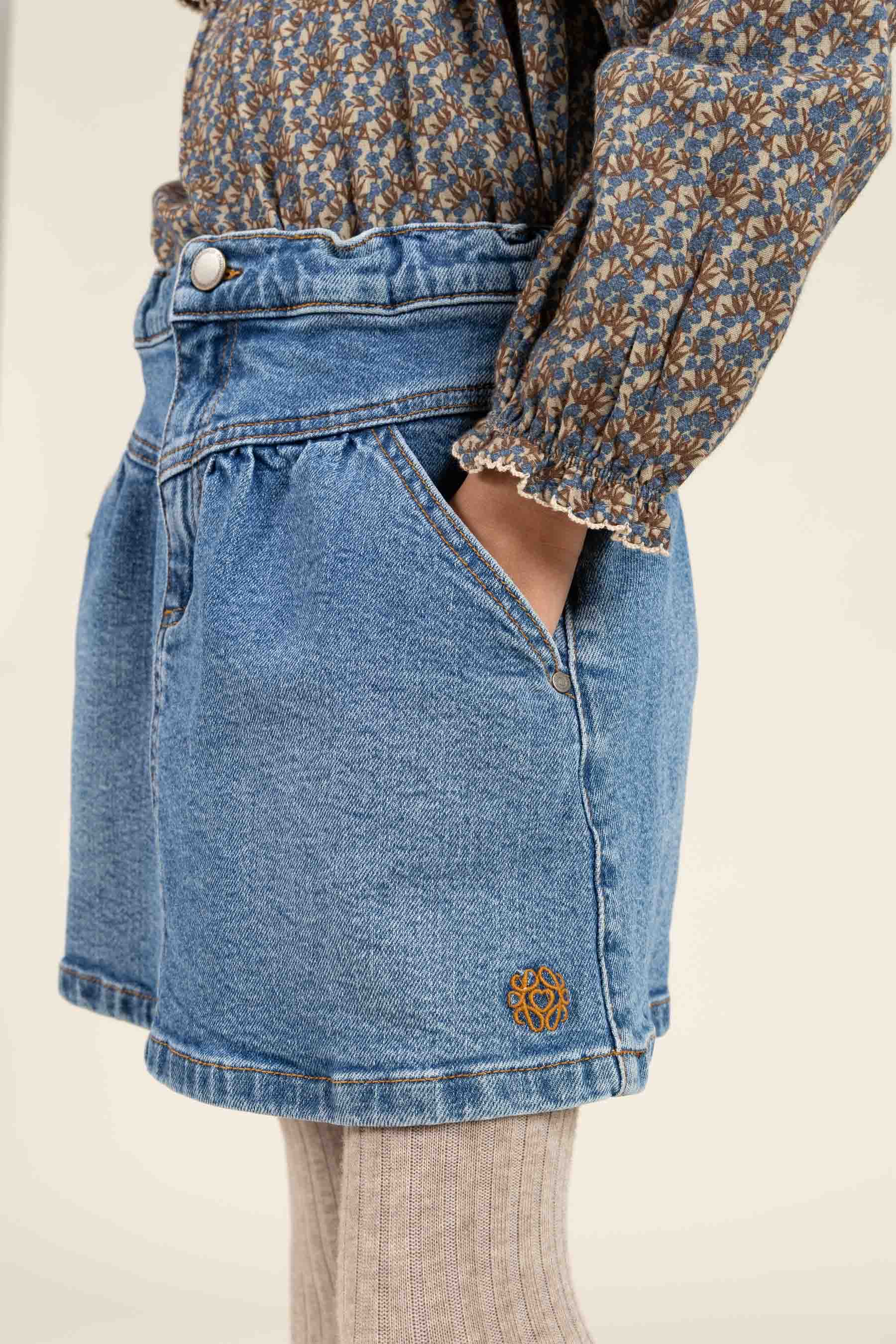 Denim Nederdel - Tween - Blå Denim | 100144 Eva