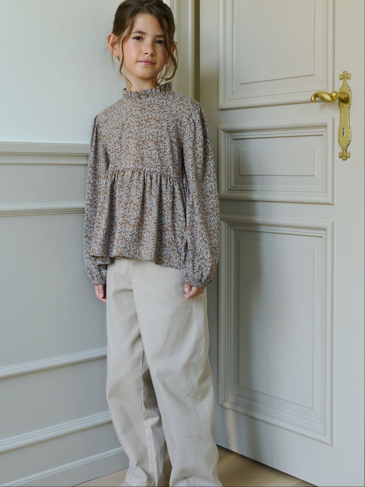 Baggy canvas bukser Tween - Light Beige | 101530 Jenna