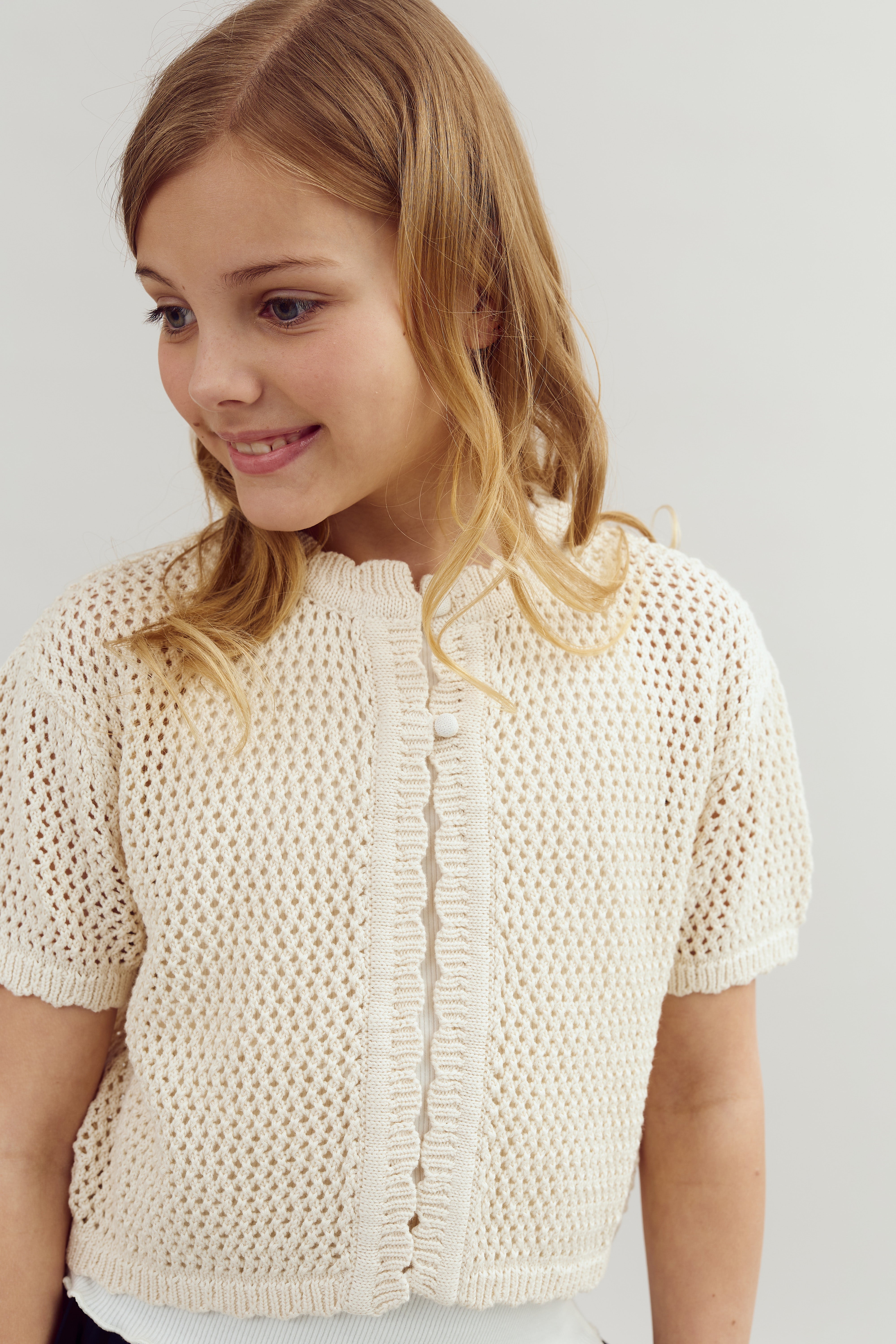Basic Modal Rib Top Uden Ærmer - Tween - Off White | 100452 Fiona