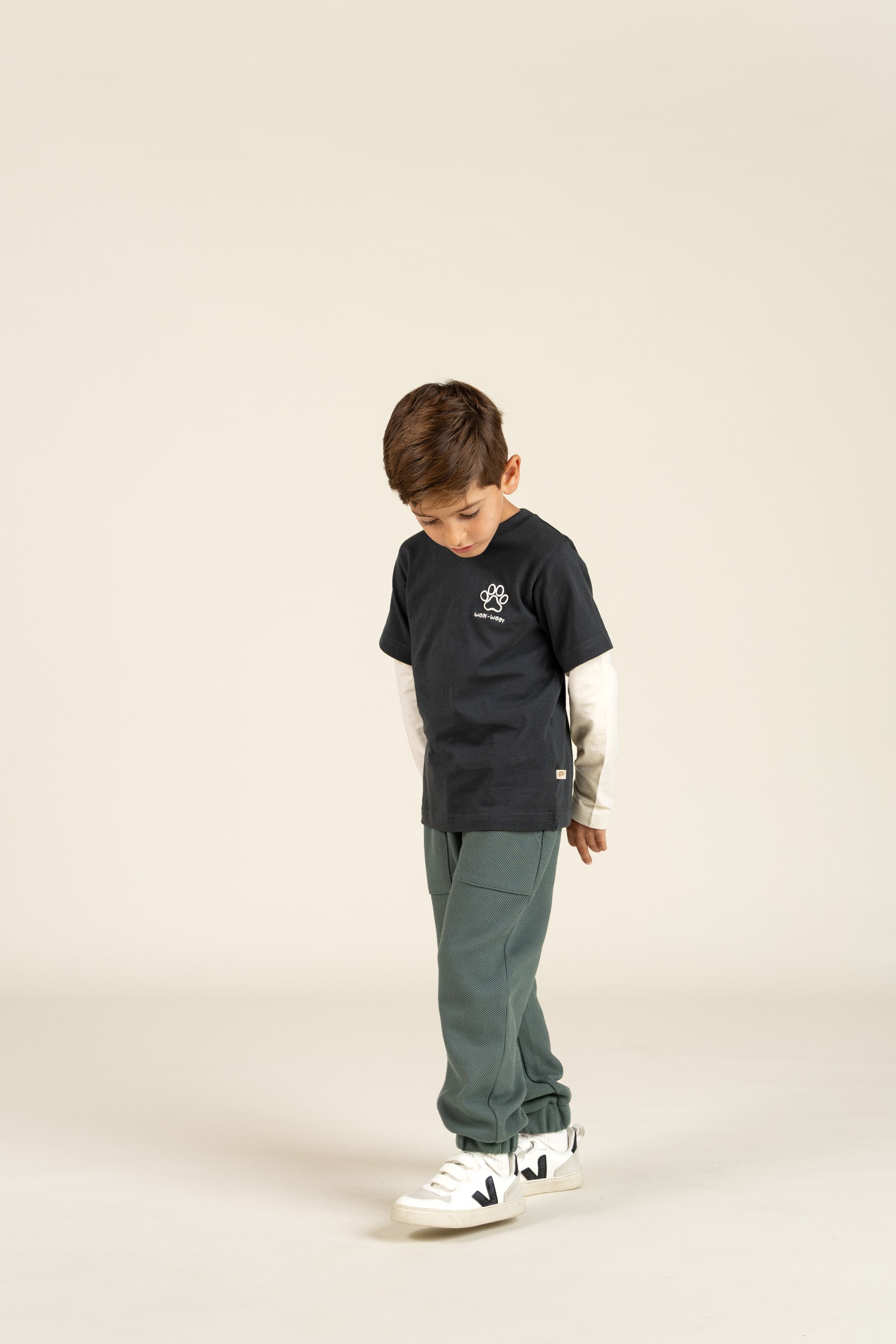 Joggers Piquet - Kids - Petrol | 100167 Gustav