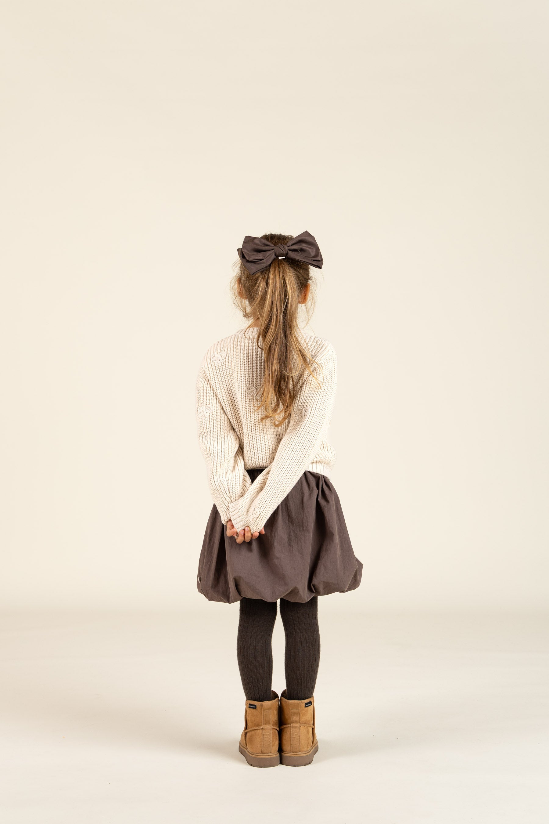 Ballonnederdel - Kids - Chocolate | 100666 Liliana