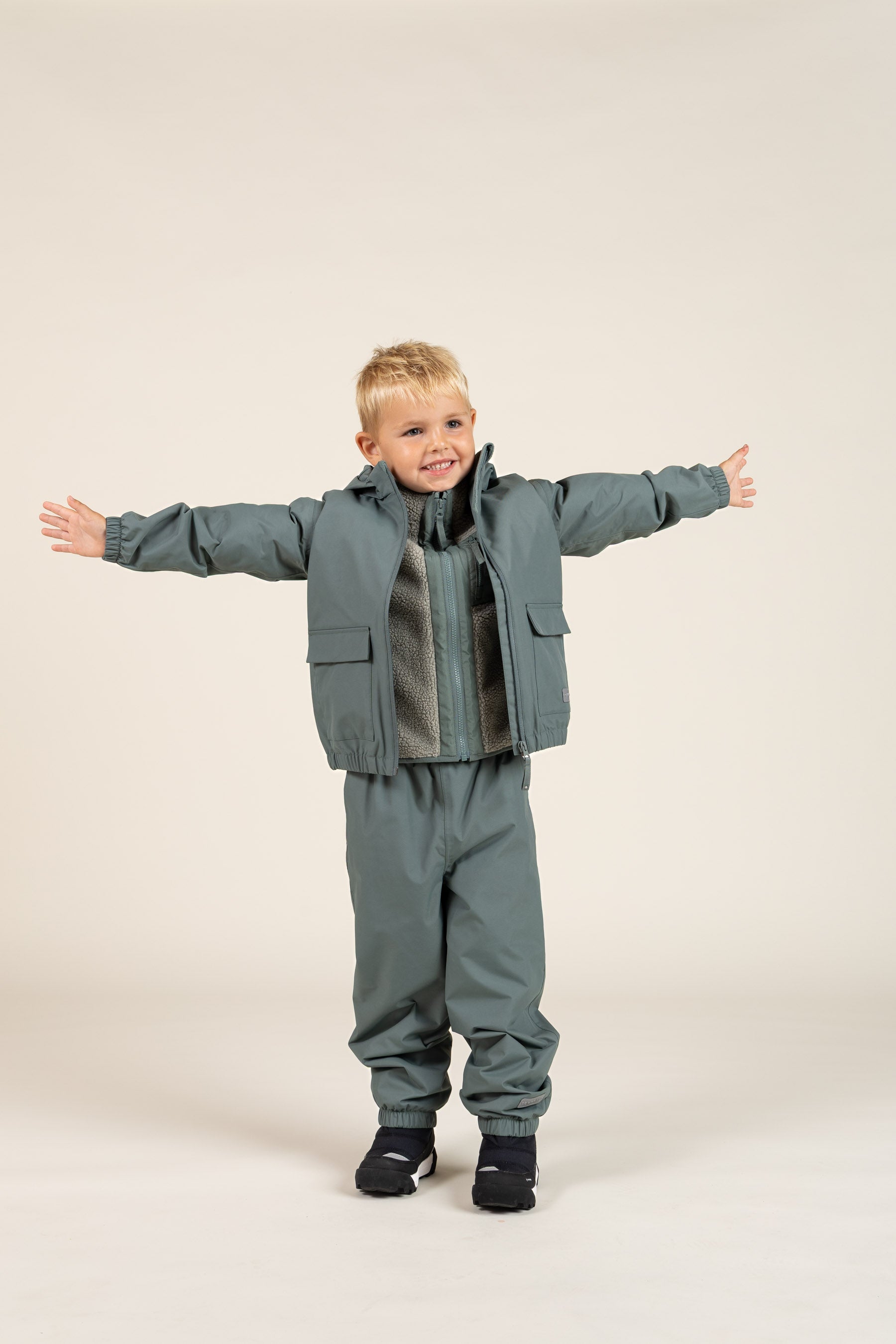 Skalbukser - Kids - Dusty Dark Green | 100507 Dundee