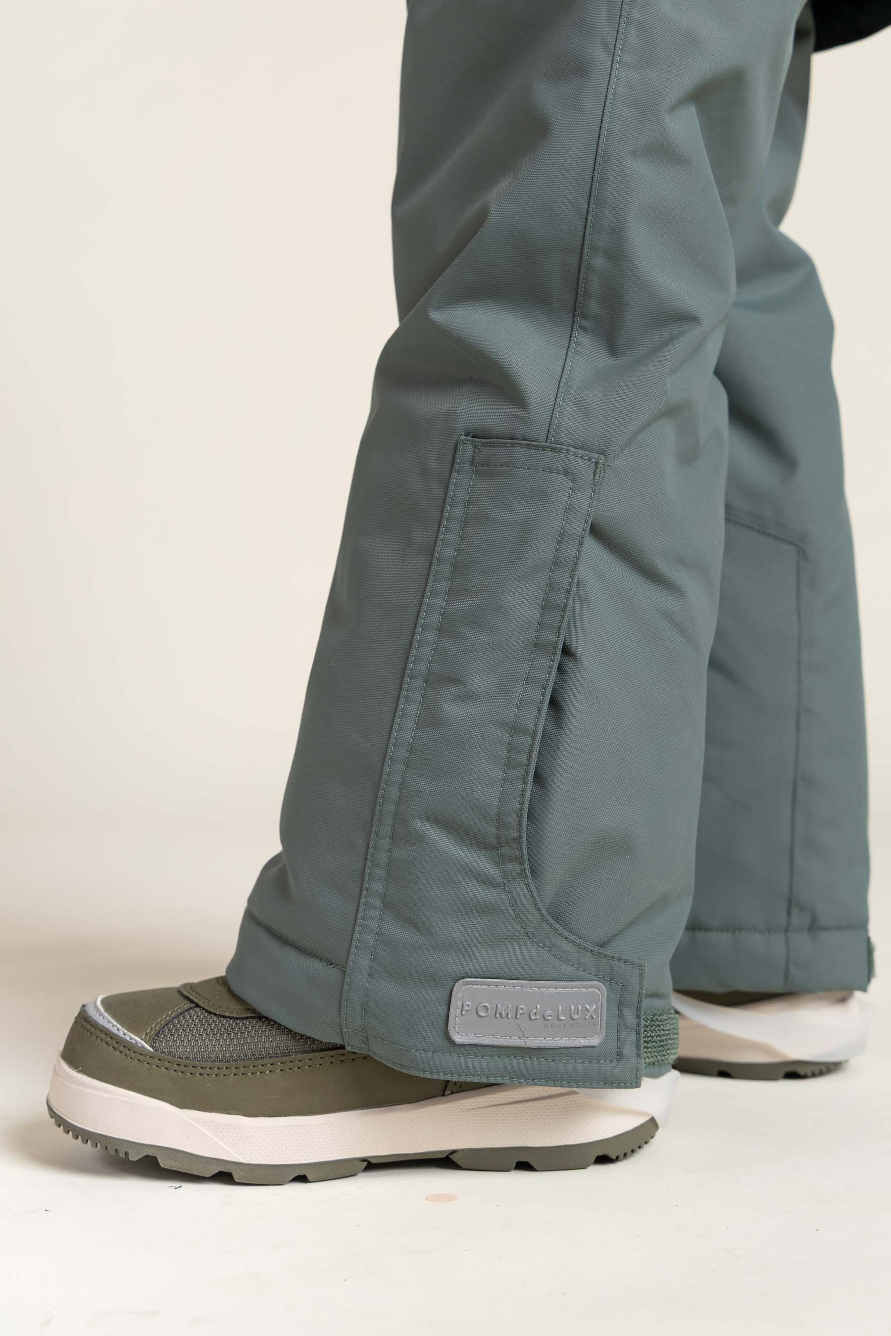 Skibukser - Kids - Dusty Dark Green | 100516 Calgary