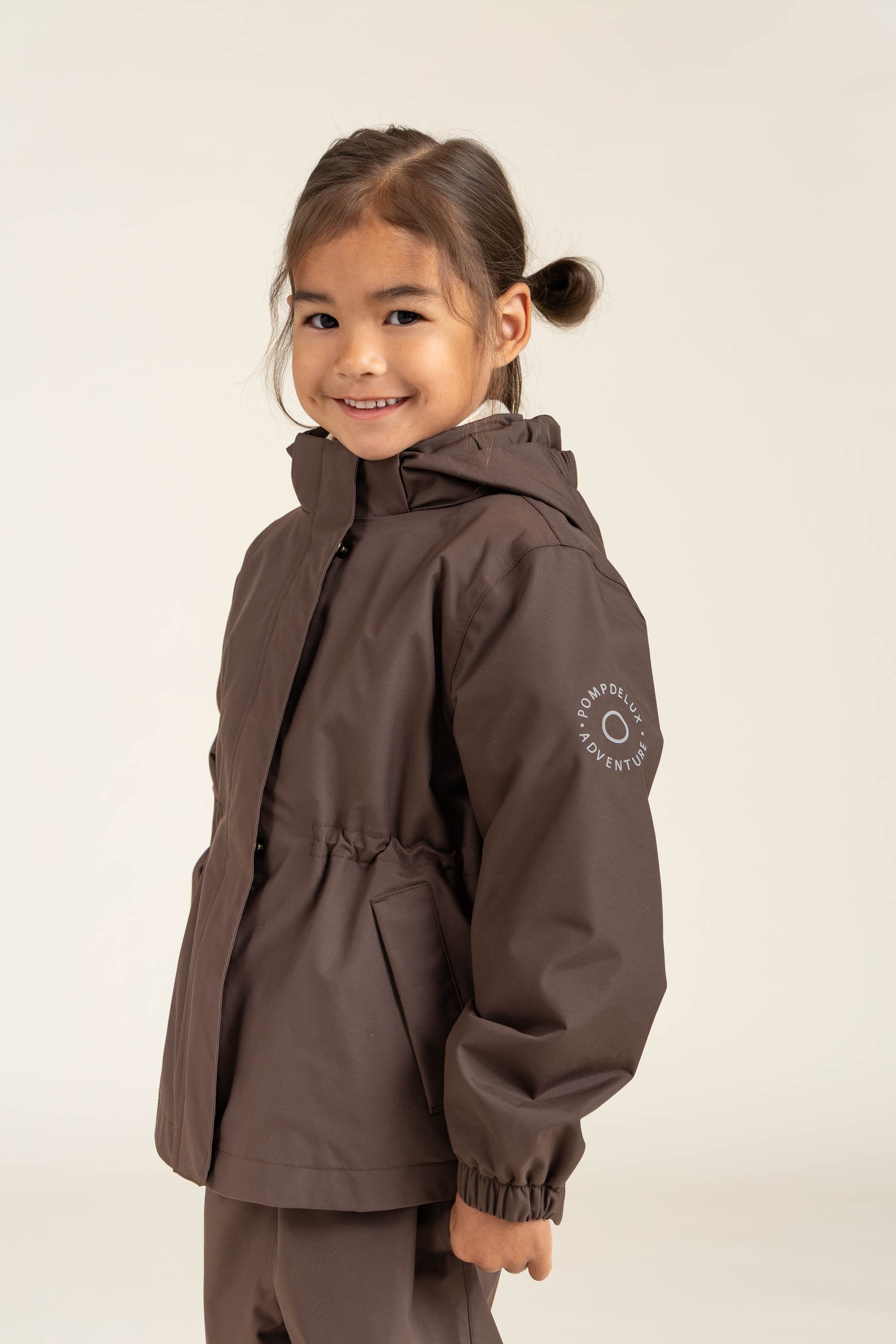 Skaljakke med snøre - Kids - Chocolate | 100497 Lucy