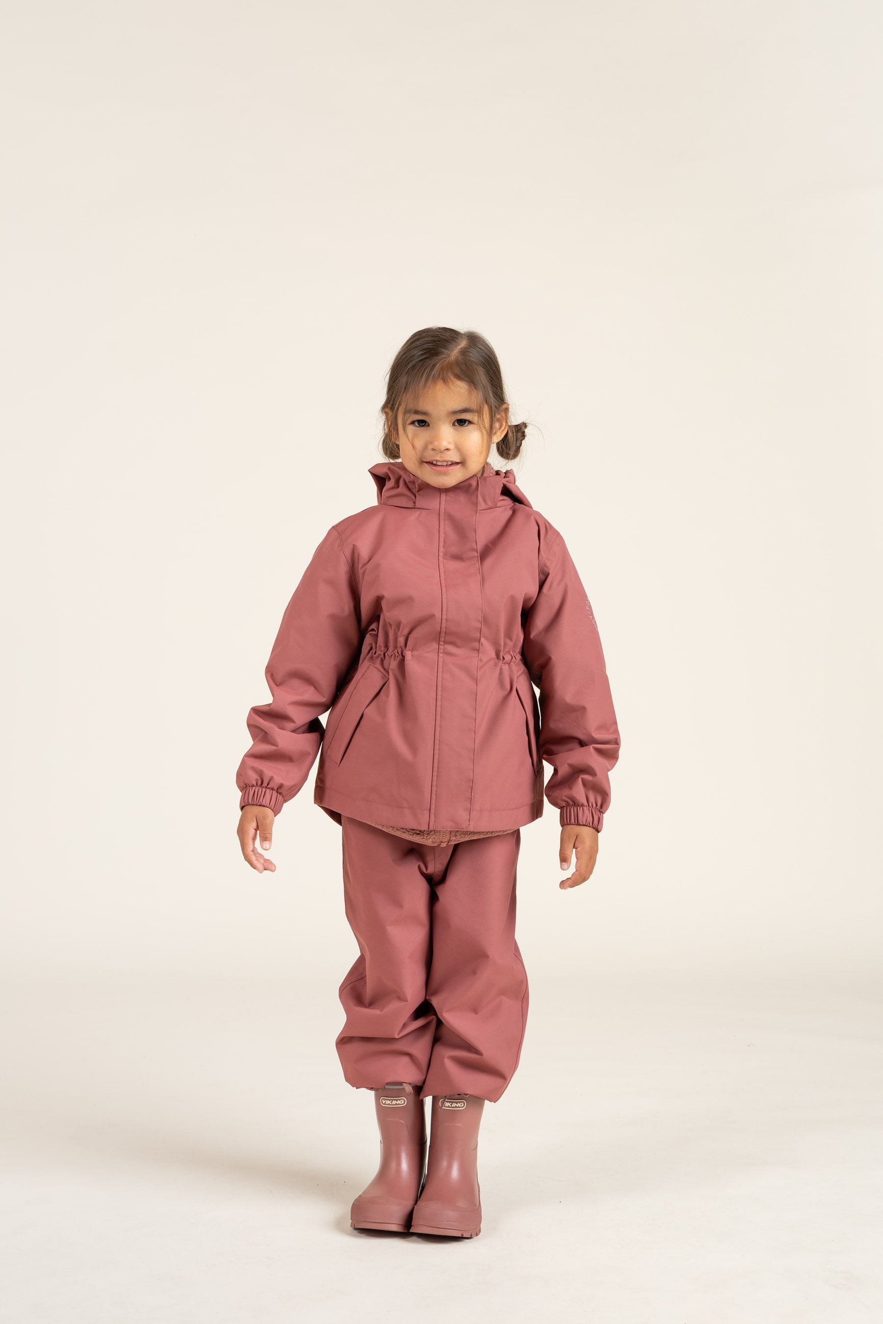 Skaljakke med snøre - Kids - Vintage Red | 100495 Lucy