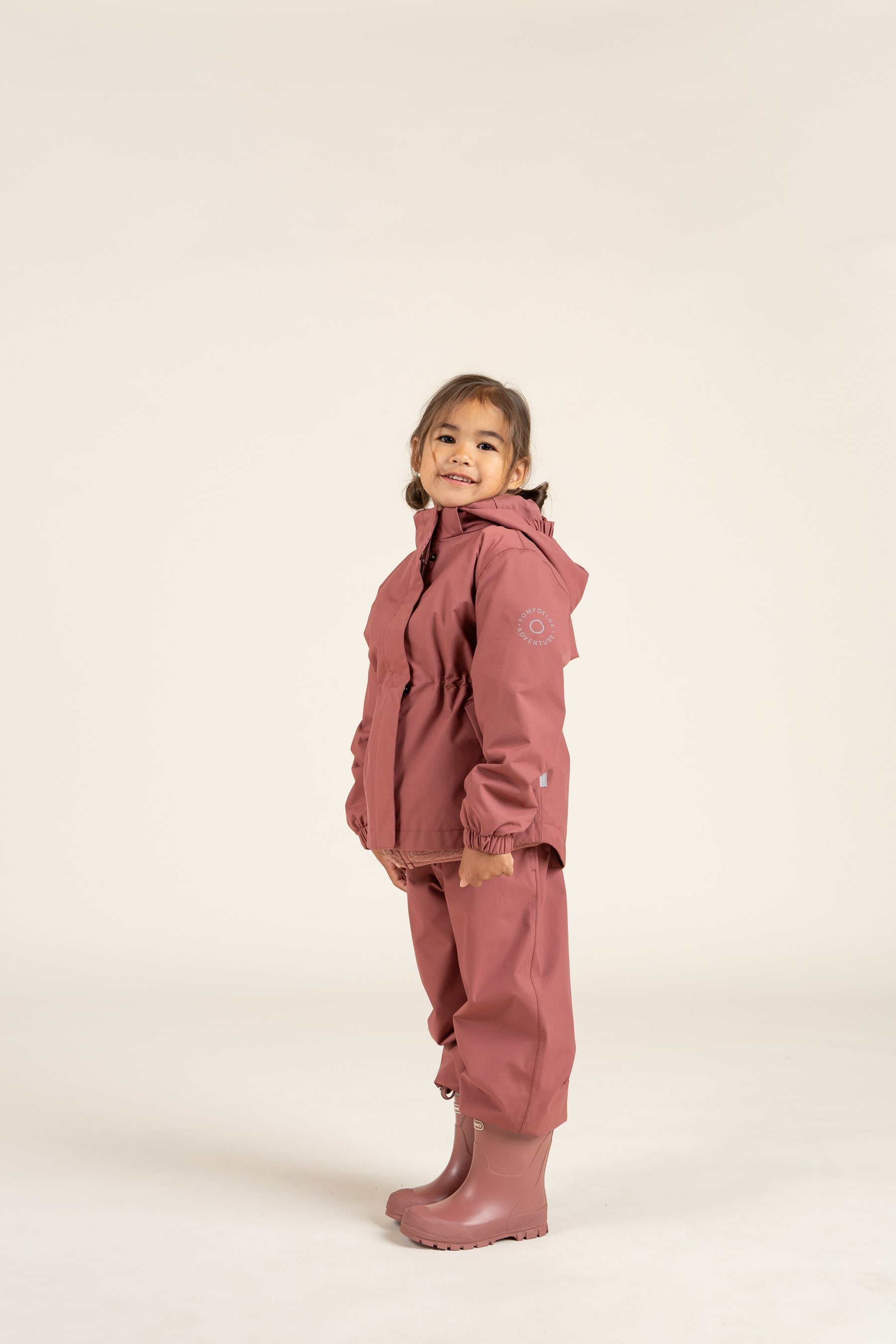 Skaljakke med snøre - Kids - Vintage Red | 100495 Lucy