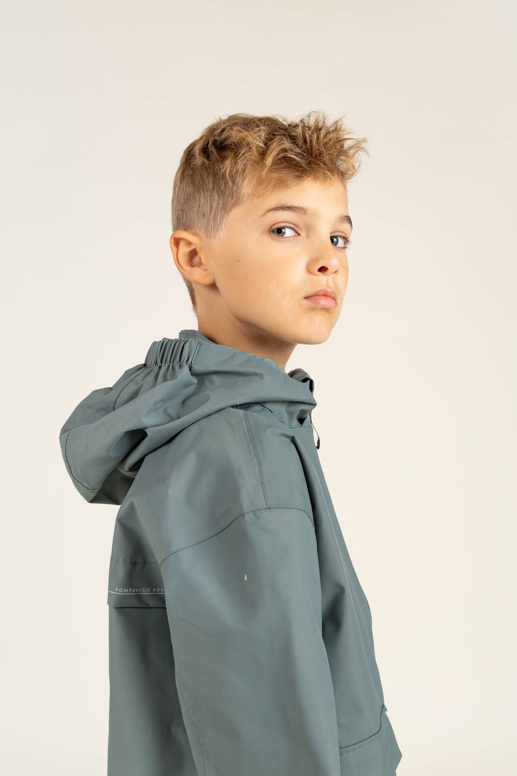 Skaljakke med påsyet lomme - Tween - Dusty Dark Green | 100502 Luke