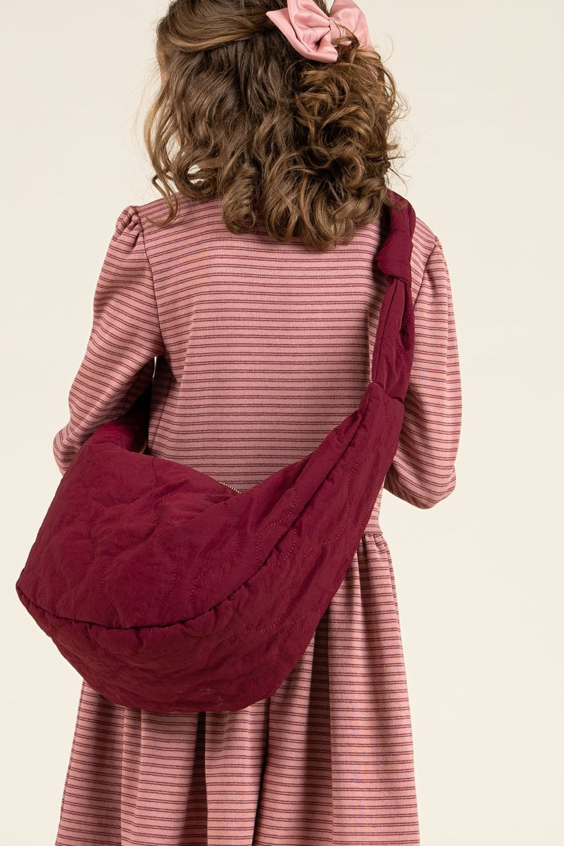Quiltet Bumbag - All - Burgundy | 100738 Bella