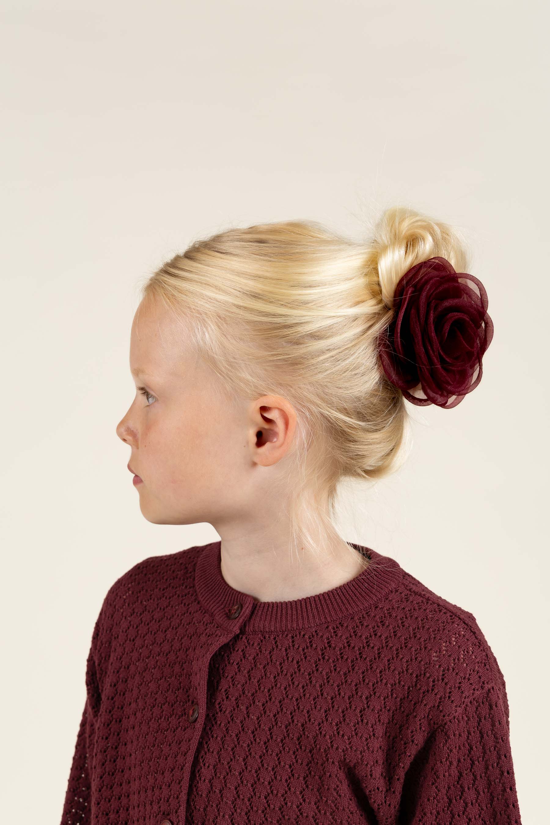 Hårklemme- All - Burgundy | 100709 Rosie