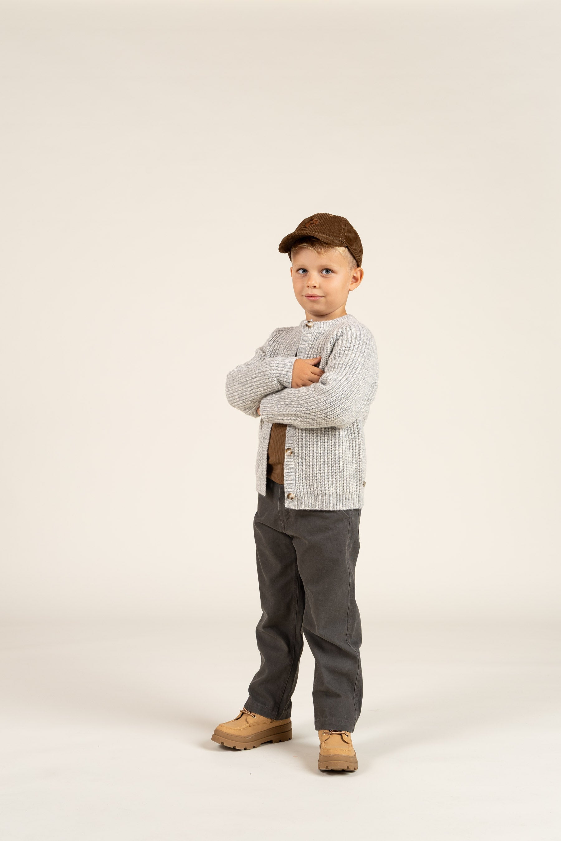Canvas Bukser - Kids - Mørkegrå | 100117 Dereck