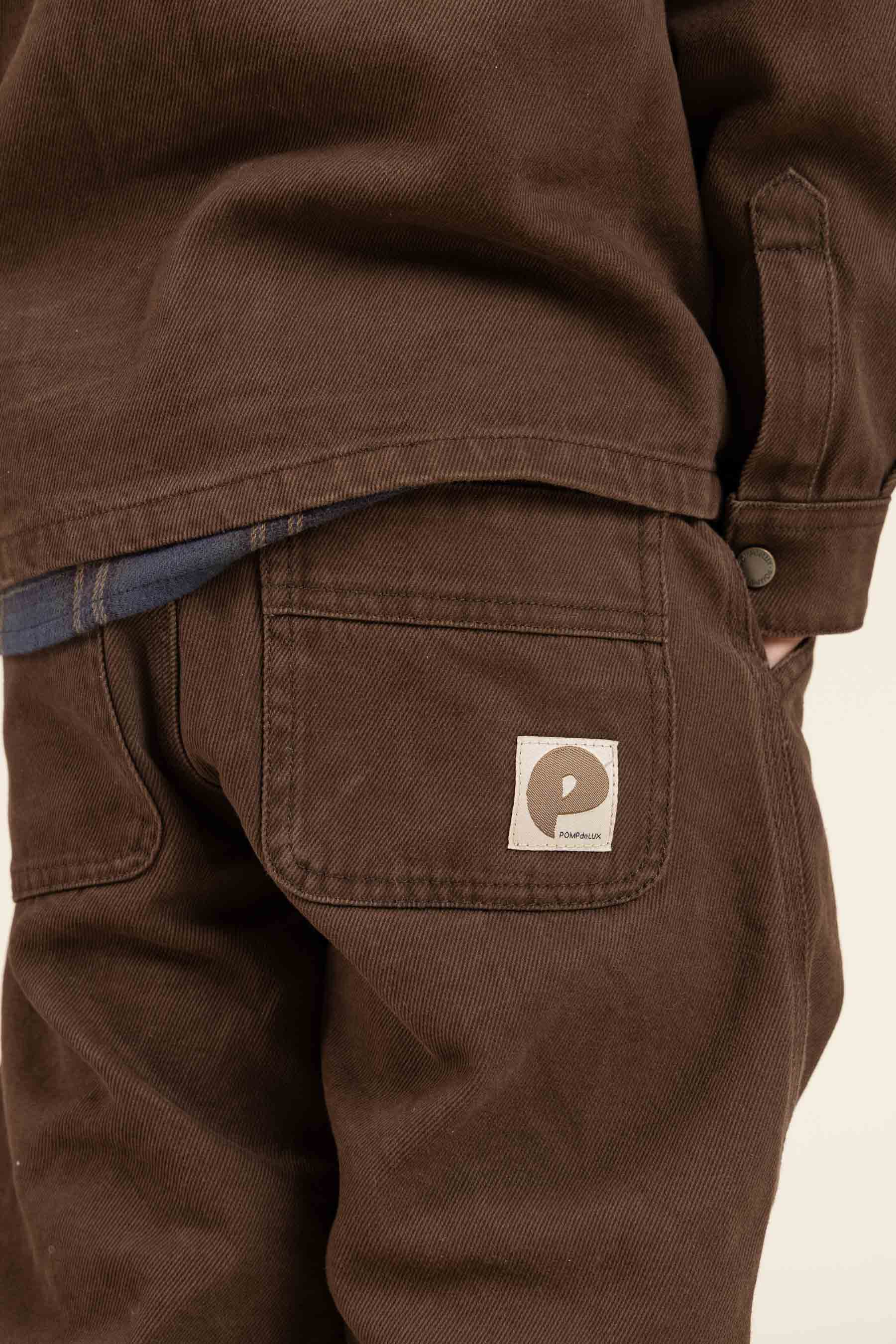 Twill-Bukser - Kids - Chocolate | 100606 Carter