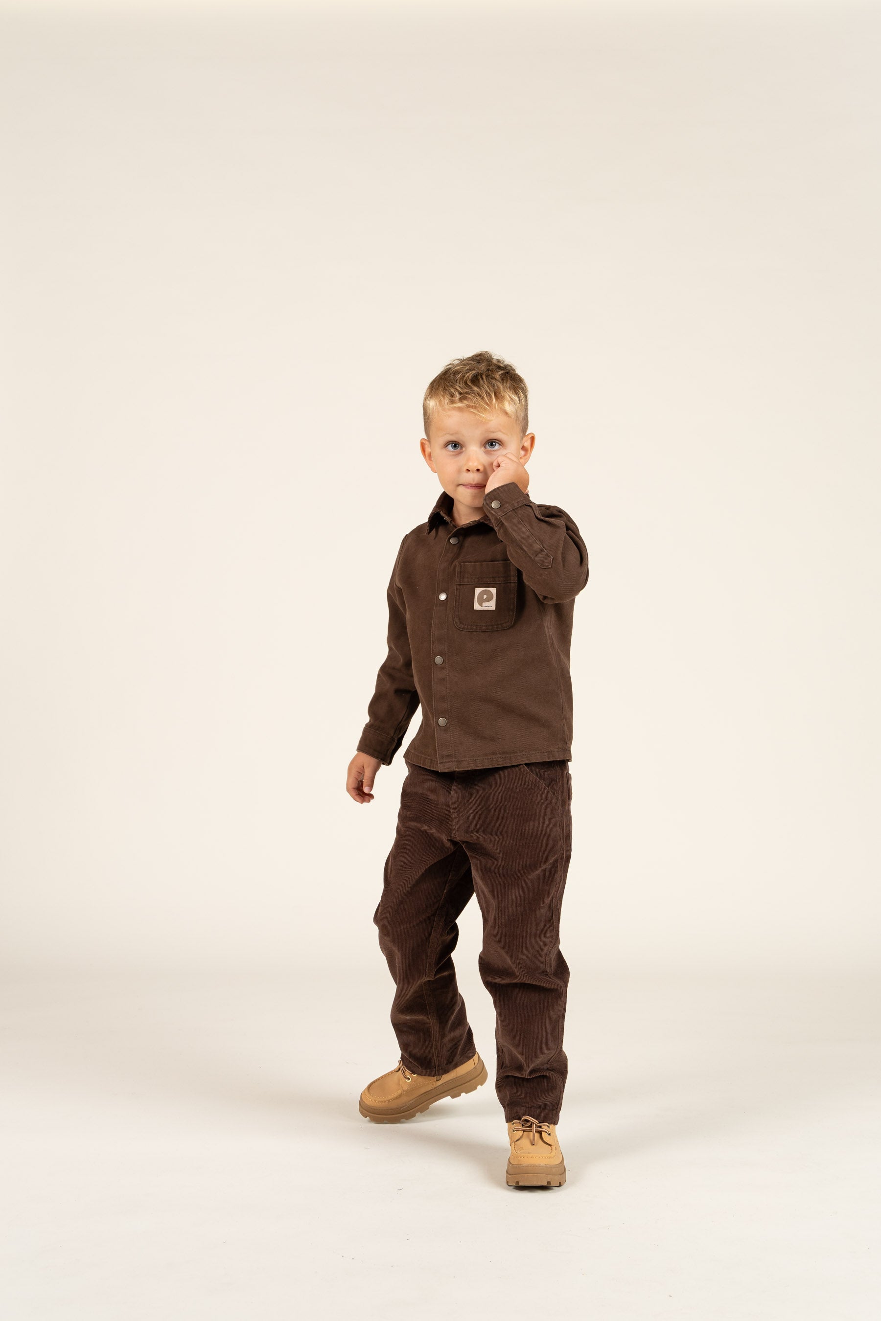 Fløjlsbukser - Kids - Chocolate | 100608 Connor