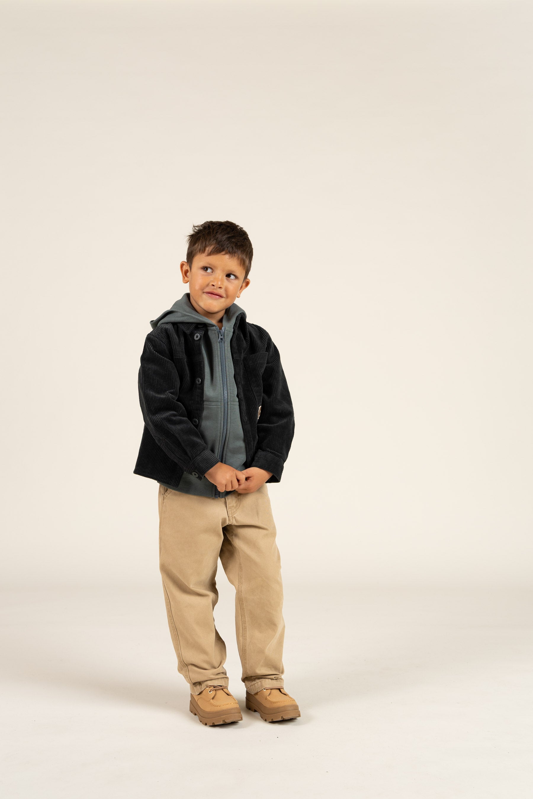 Canvas Bukser - Kids - Beige | 100114 Dereck