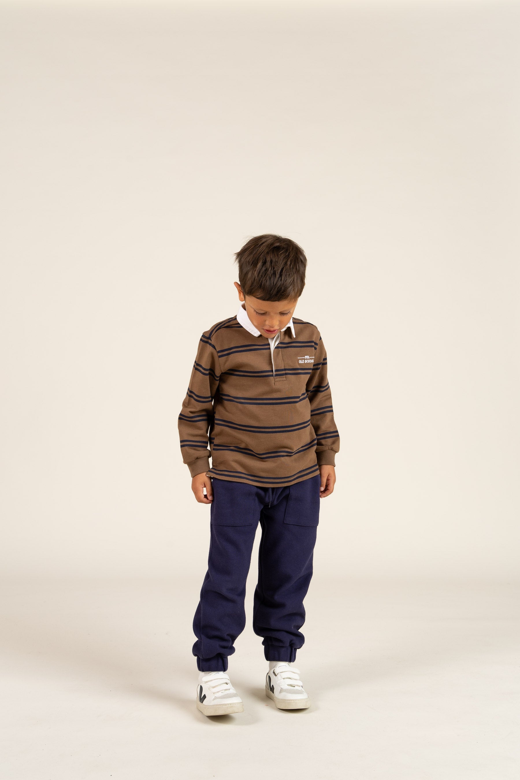 Joggers Piquet - Kids - Marineblå | 100166 Gustav