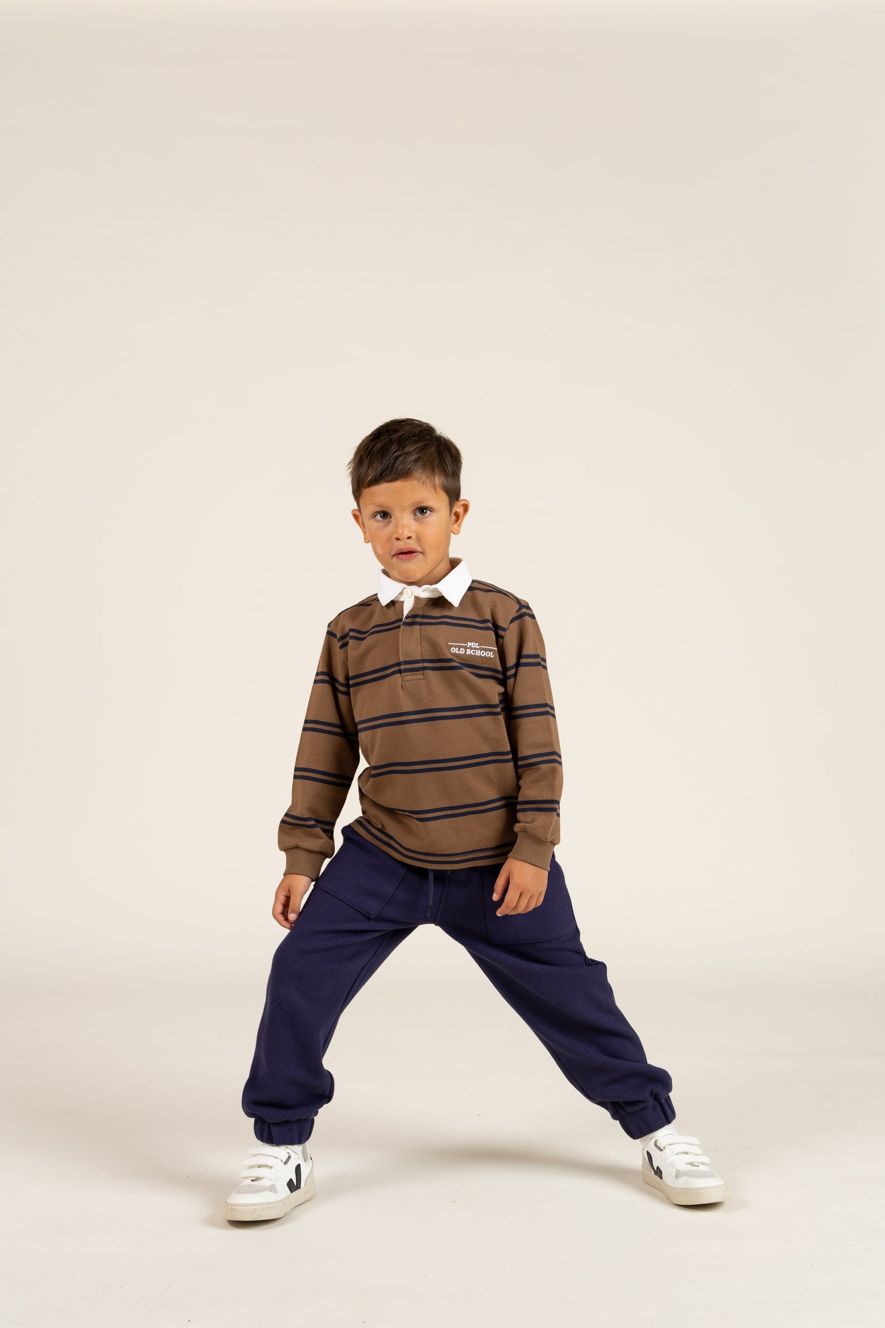 Joggers Piquet - Kids - Marineblå | 100166 Gustav
