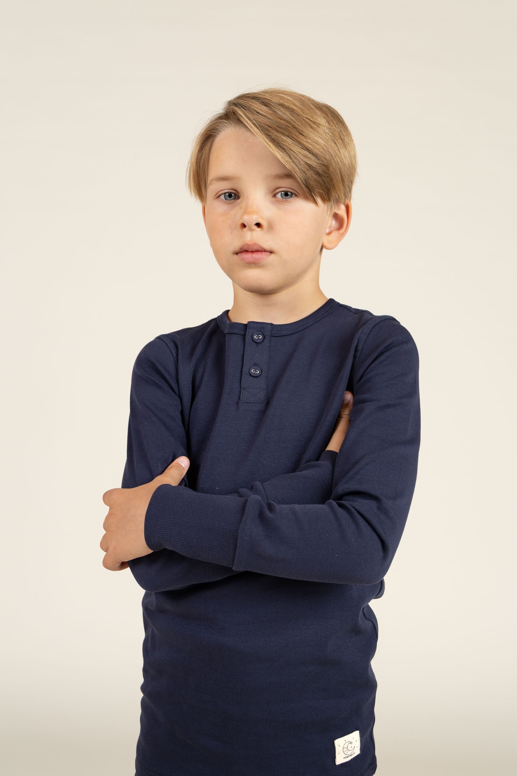 Pyjamas i jersey - Tween - Navy | 100557 Bangkok