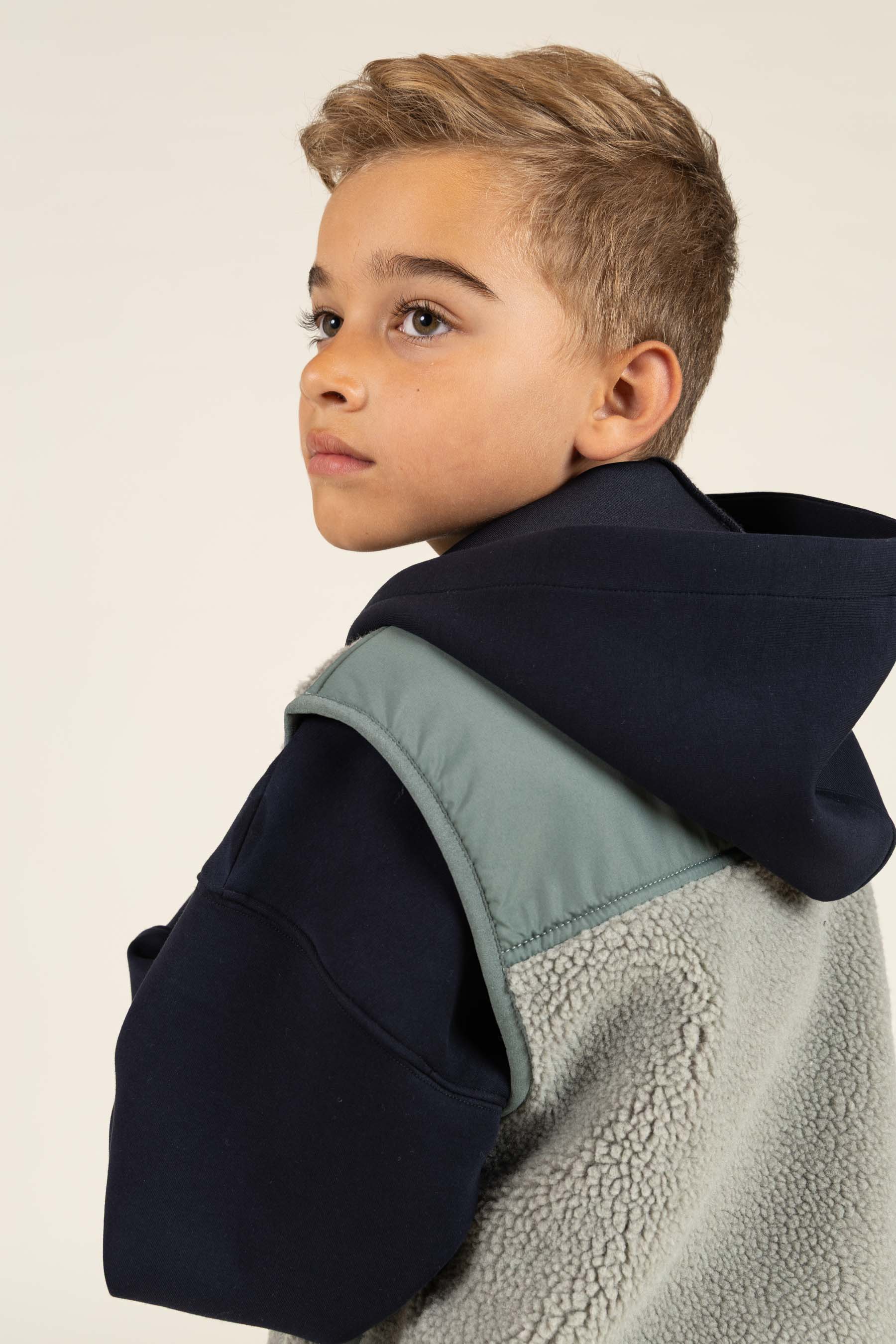 Teddyvest med Lynlås - All - Dusty Green | 100635 Elliot