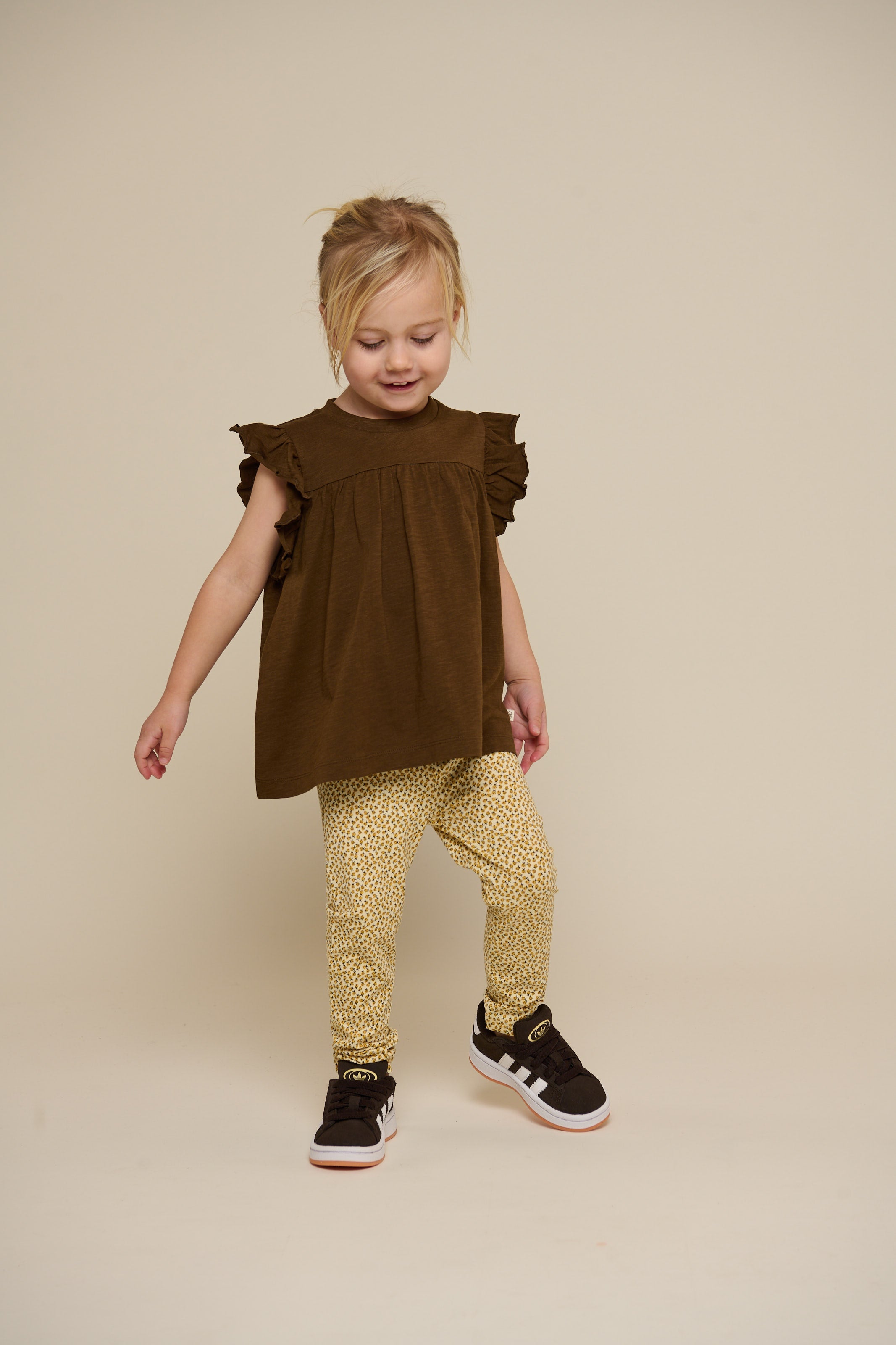 Jersey-leggings - Kids - Yellow | 101227 Lea