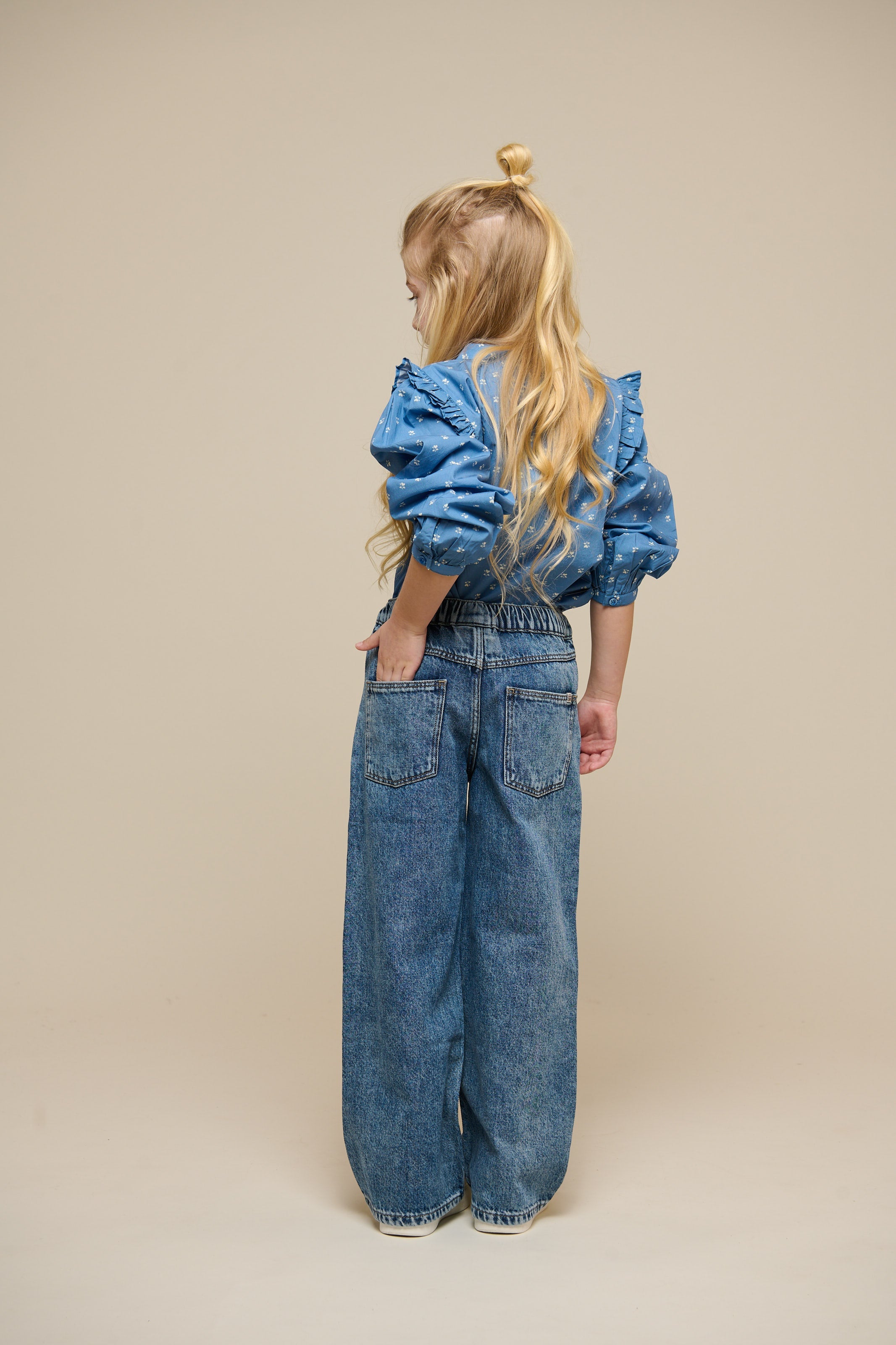 Flared jeans - Tween - Blue Denim | 101154 Carmen