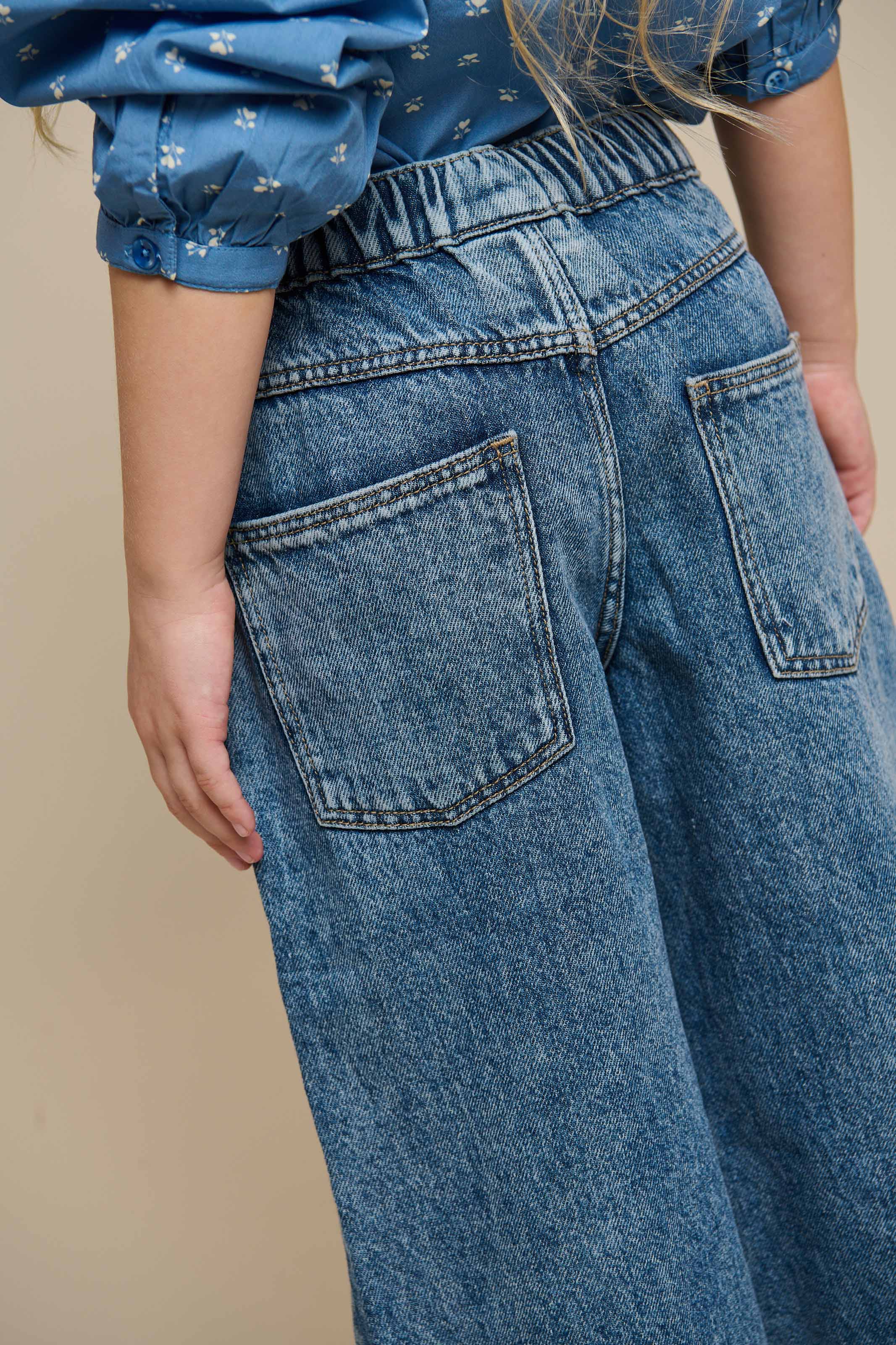Flared jeans - Tween - Blue Denim | 101154 Carmen