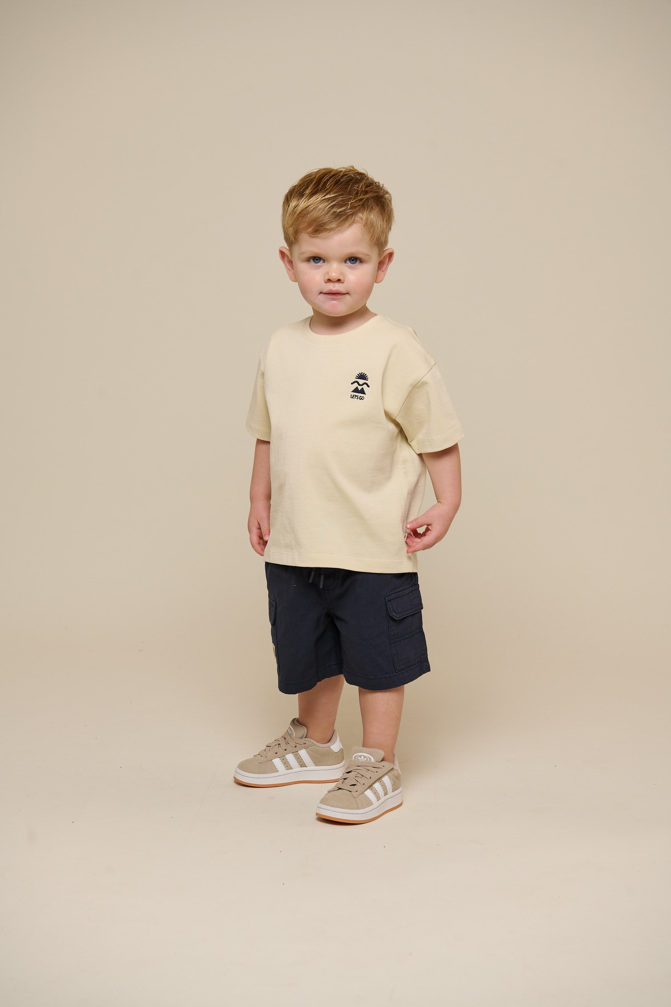 T-shirt i Heavy Jersey - Kids - Offwhite | 101334 Jesse