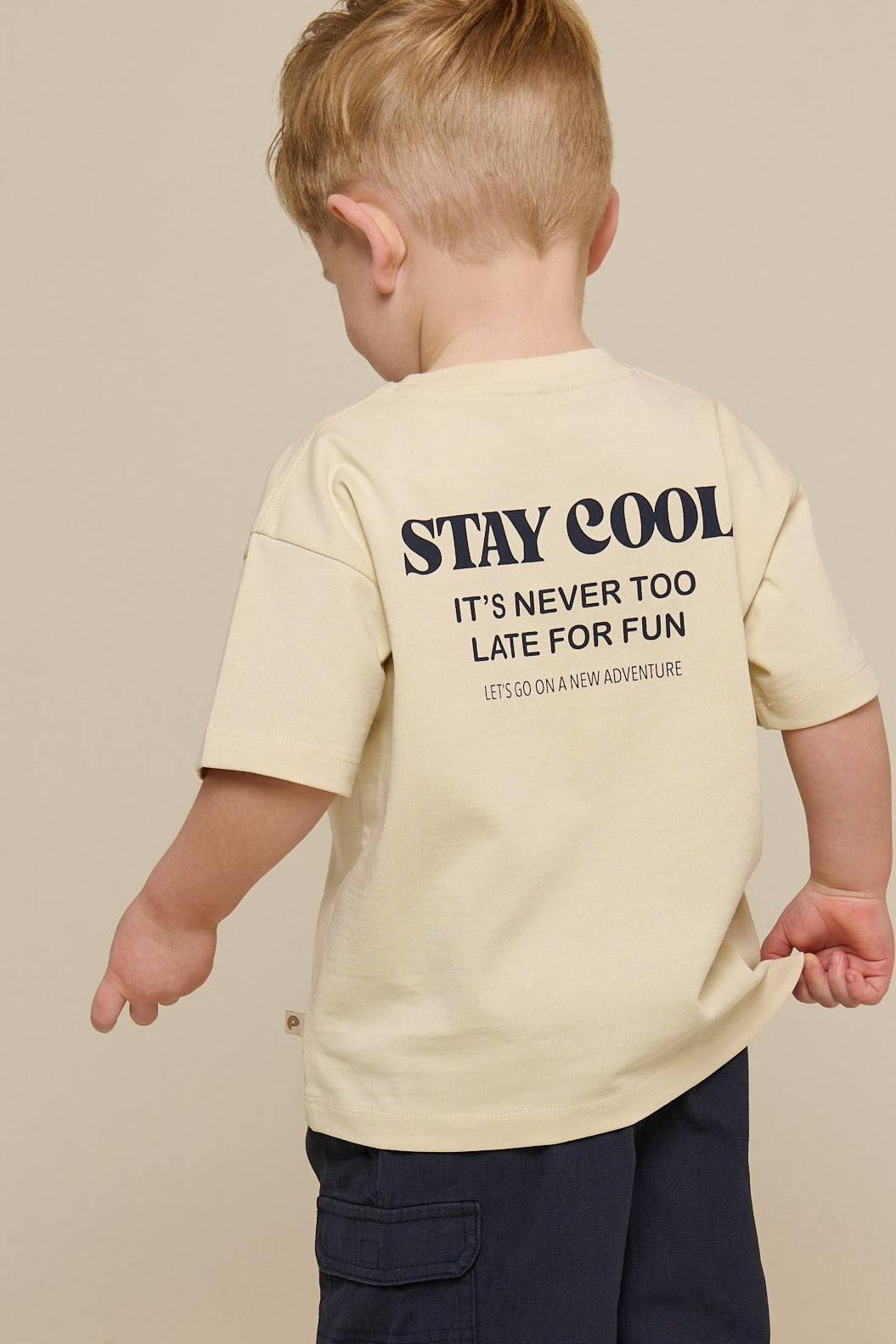 T-shirt i Heavy Jersey - Kids - Offwhite | 101334 Jesse