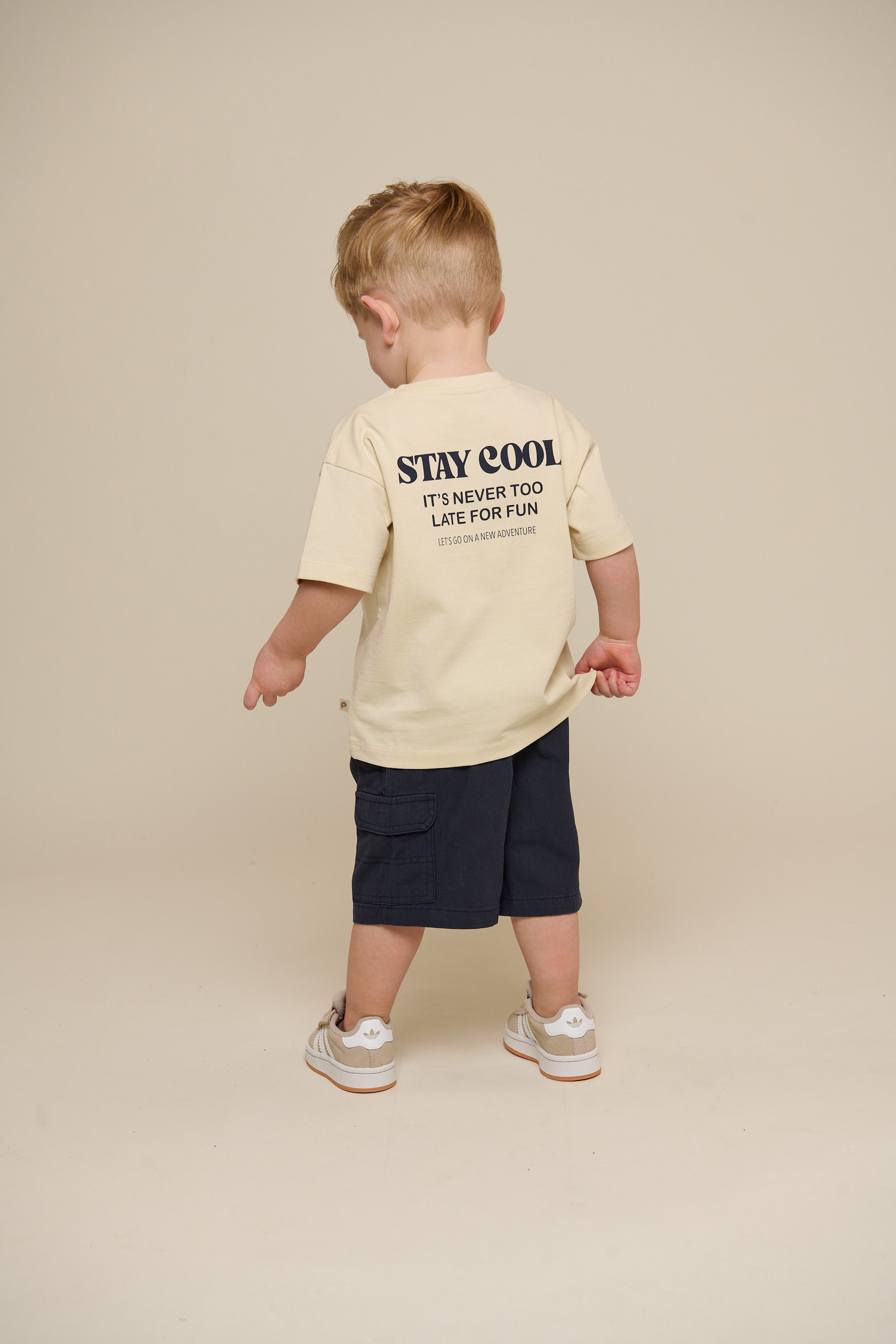 T-shirt i Heavy Jersey - Kids - Offwhite | 101334 Jesse