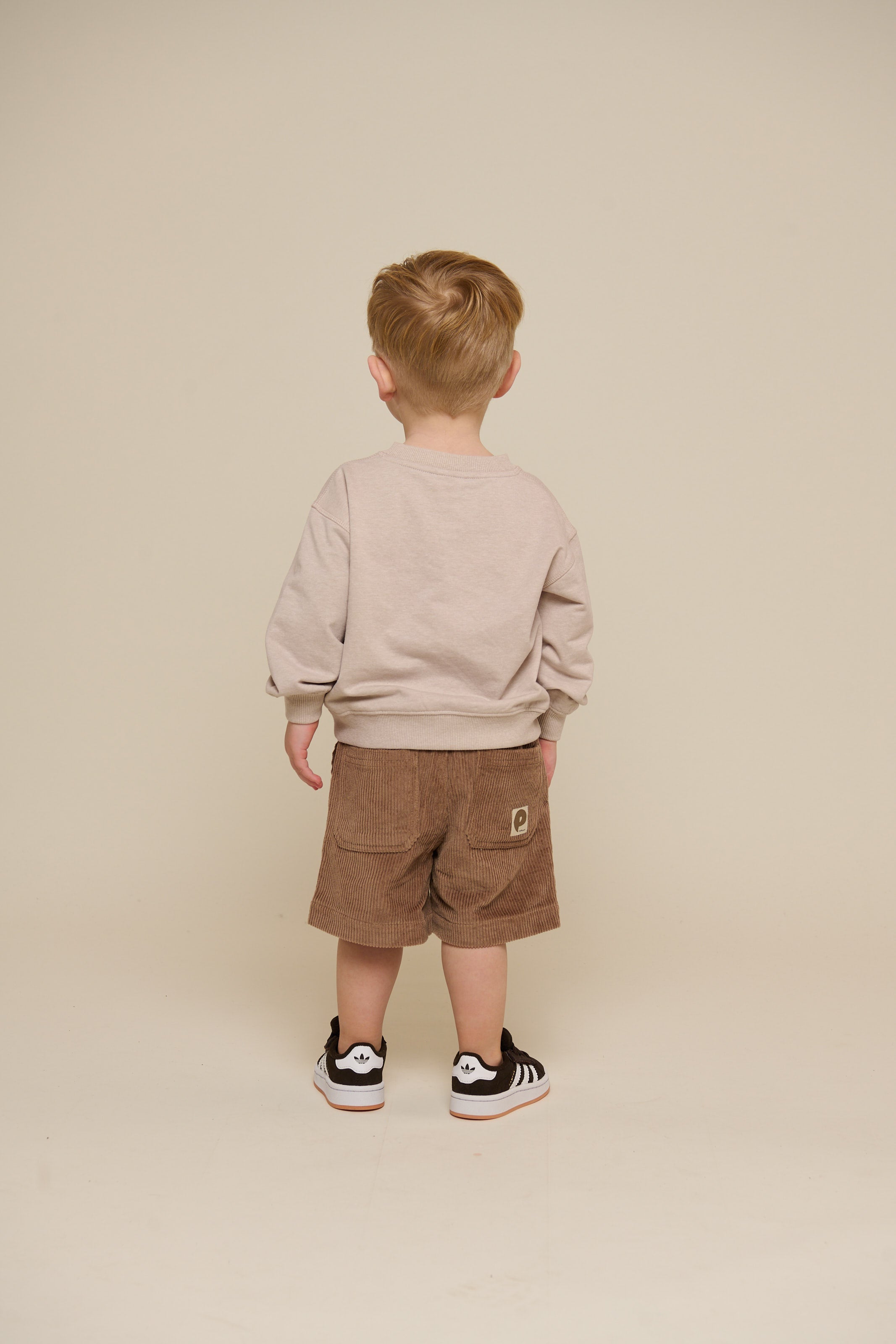 Crewneck sweatshirt - Kids - Nature Melange | 101163 Nathan