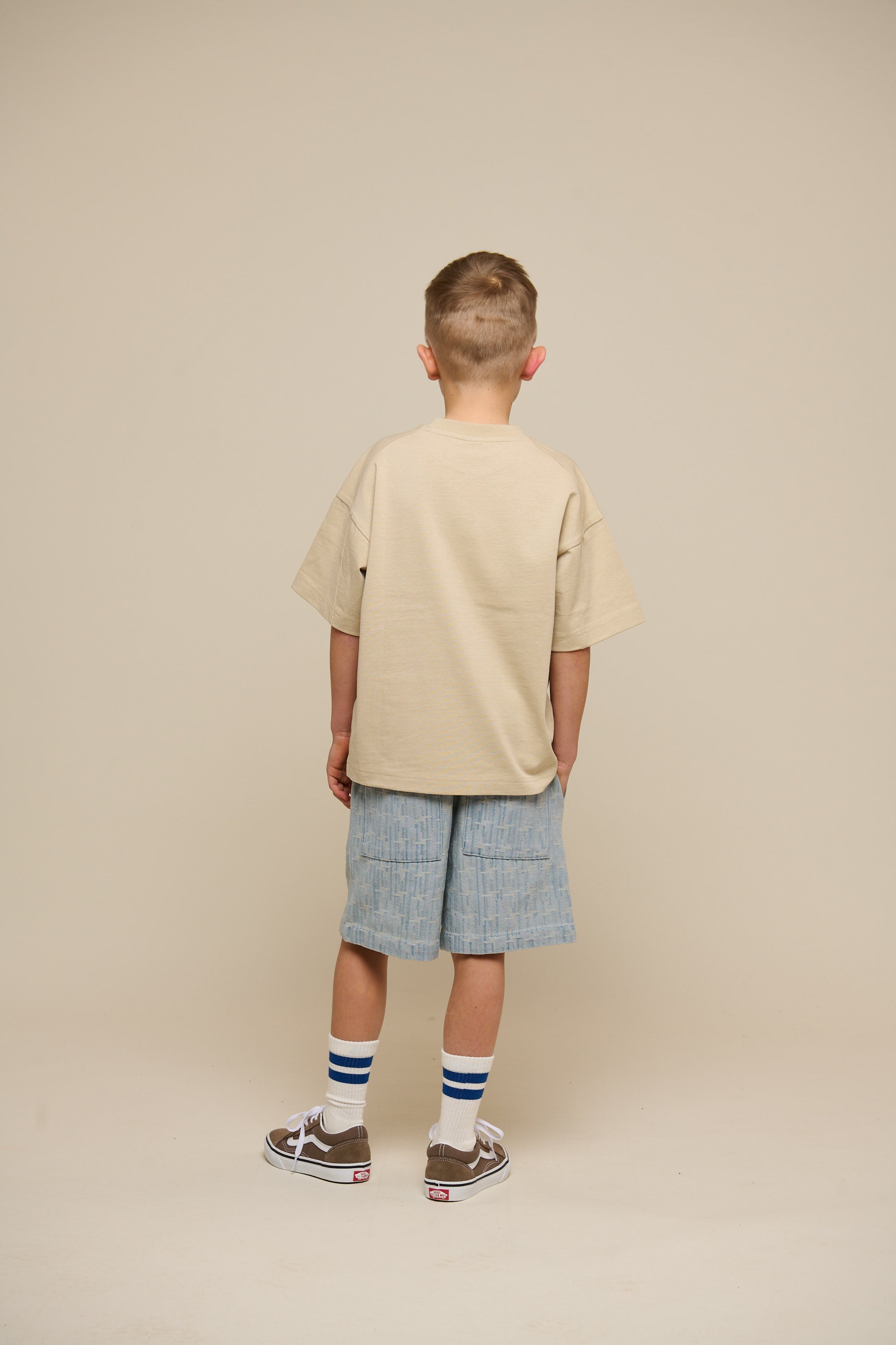 T-shirt med lomme - Tween - Light Sand | 101147 Jasper