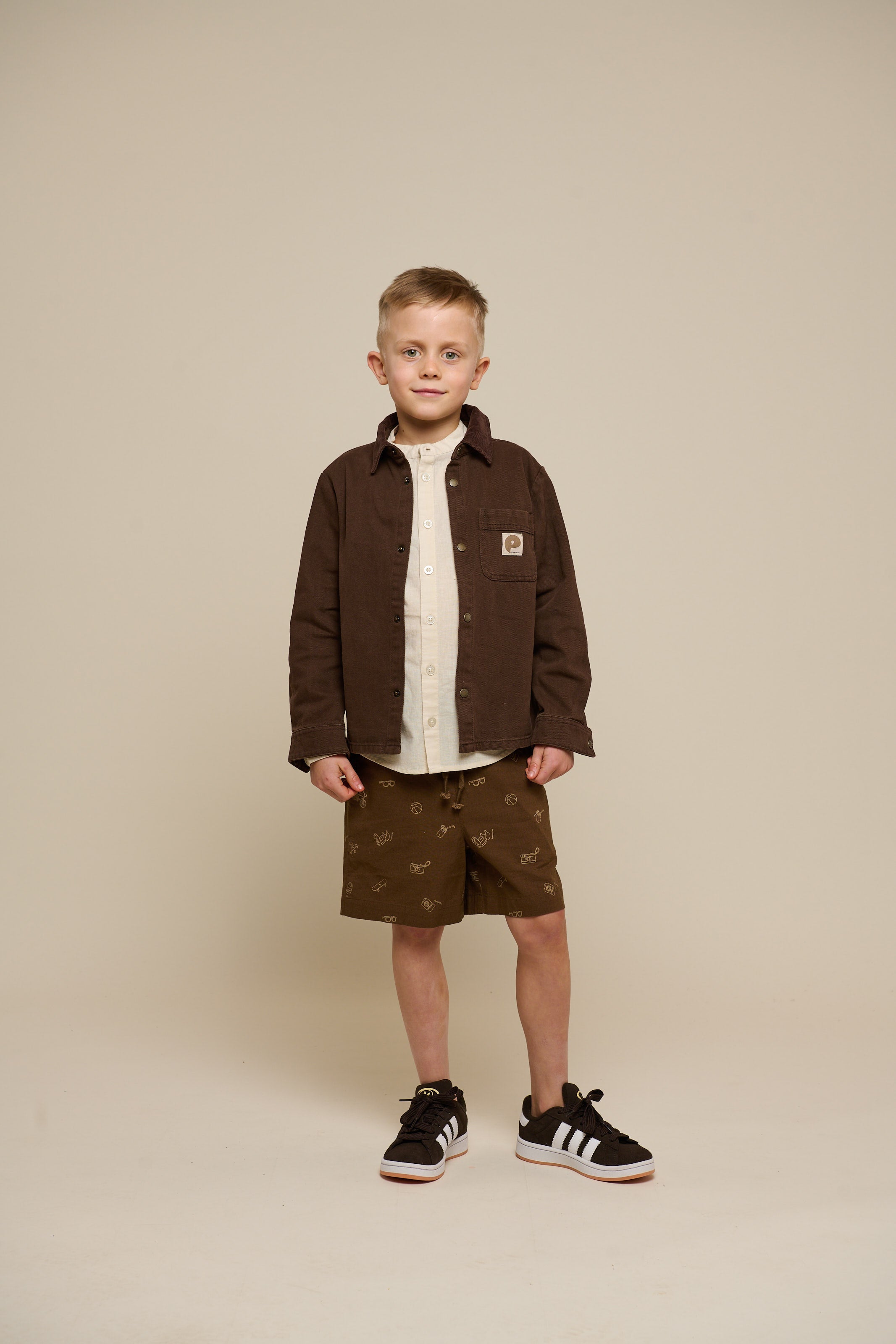 Overshirt i Twill - Tween - Chocolate | 100611 Carter