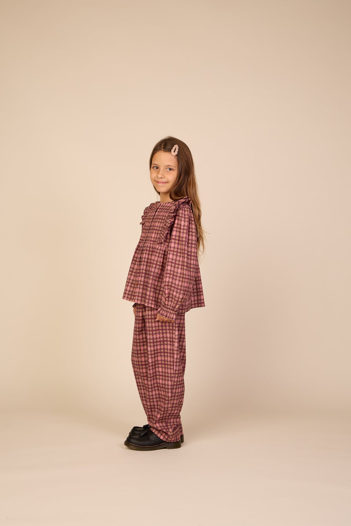 Ternede bomuldsbukser Tween - Rose | 101490 Penny