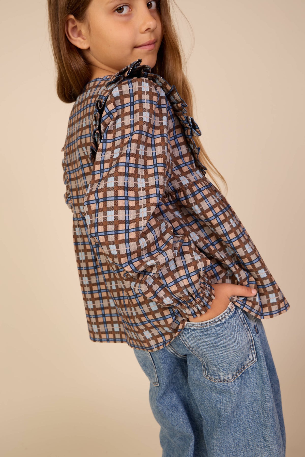 Flared jeans - Tween - Blue Denim | 101154 Carmen