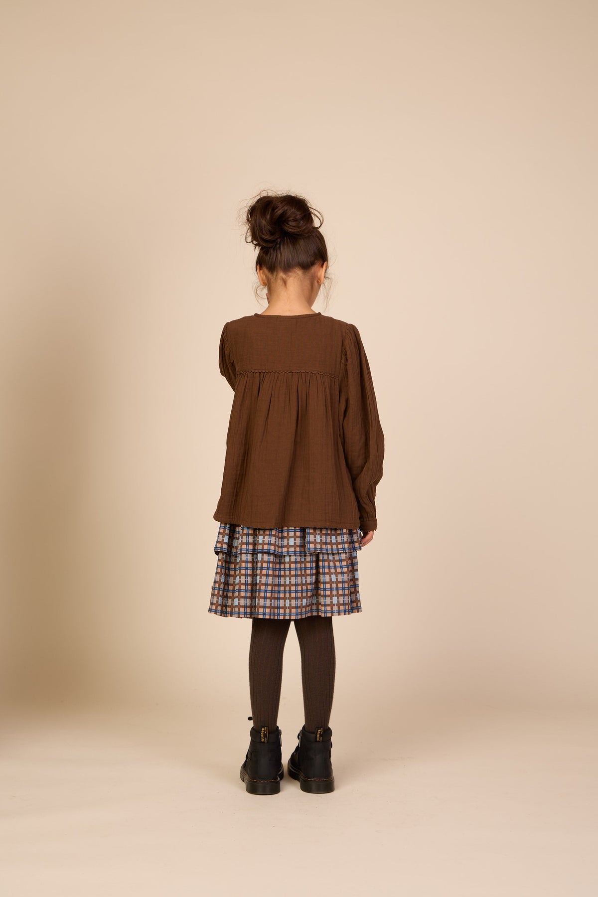 Ternet bomuldsnederdel Tween - Blue | 101500 Penny