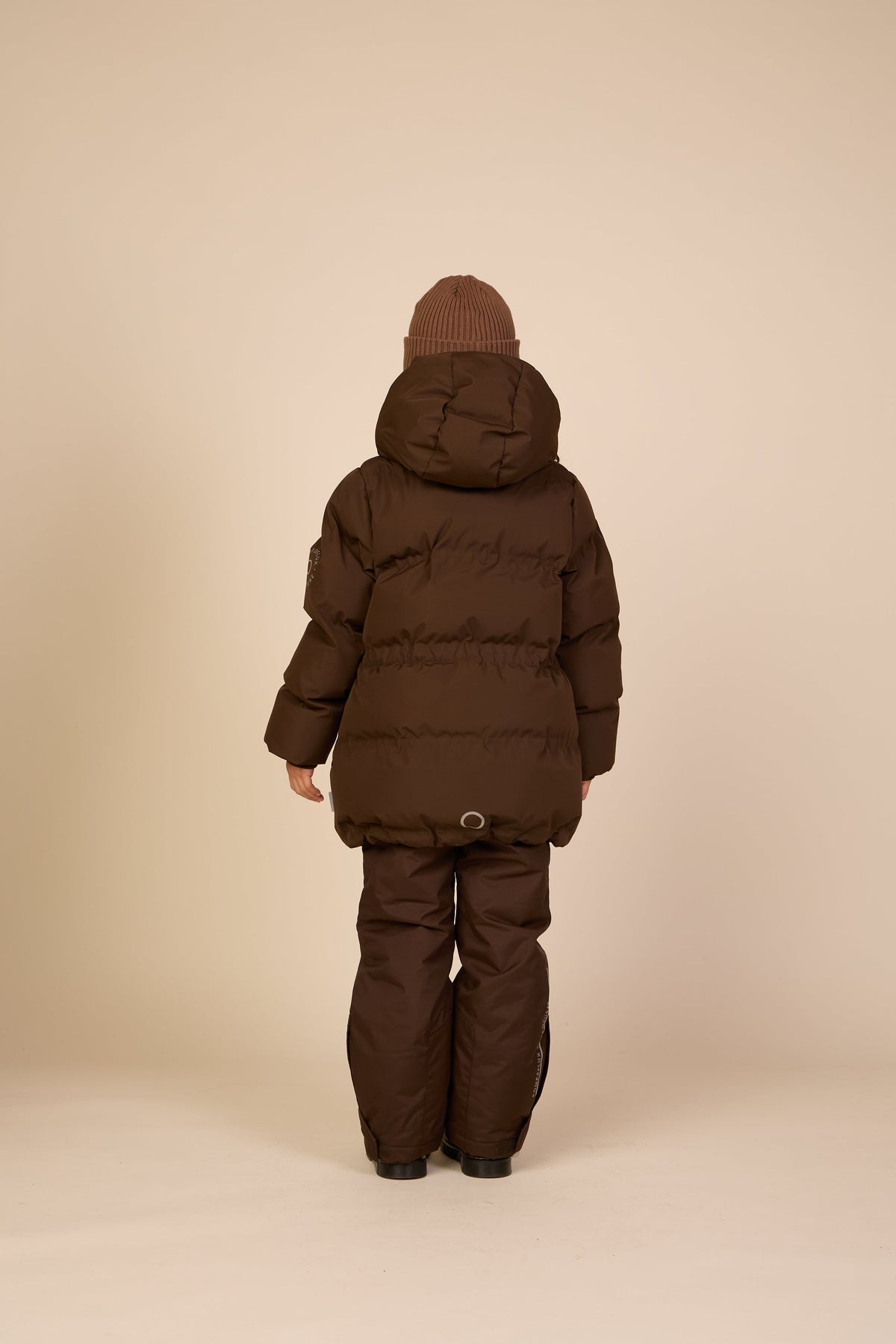 Adventure® Vinterjakke med justerbar talje Tween - Dark Brown | 101414 Elenor