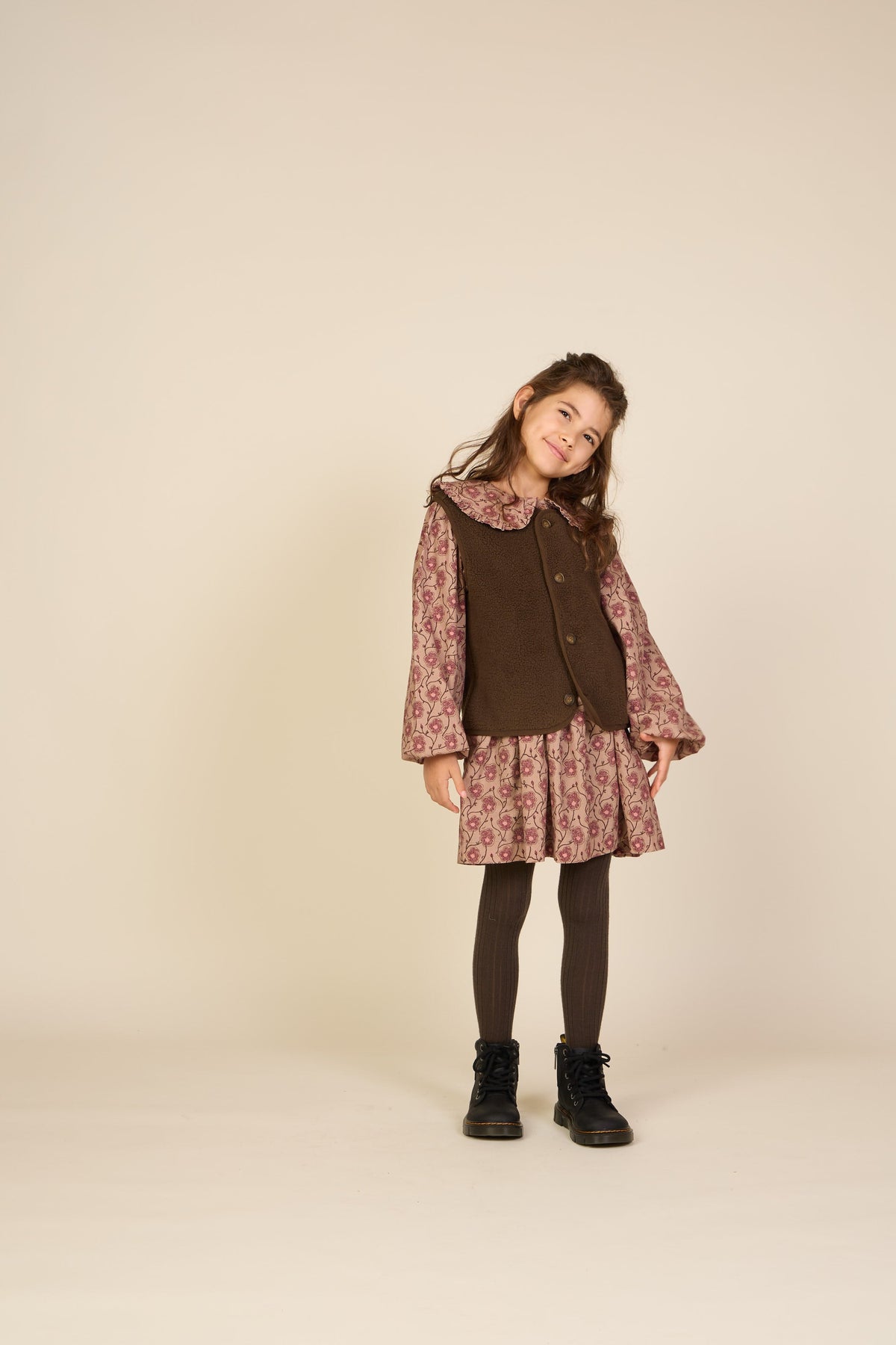 Teddyvest Tween - Dark Brown | 101686 Della