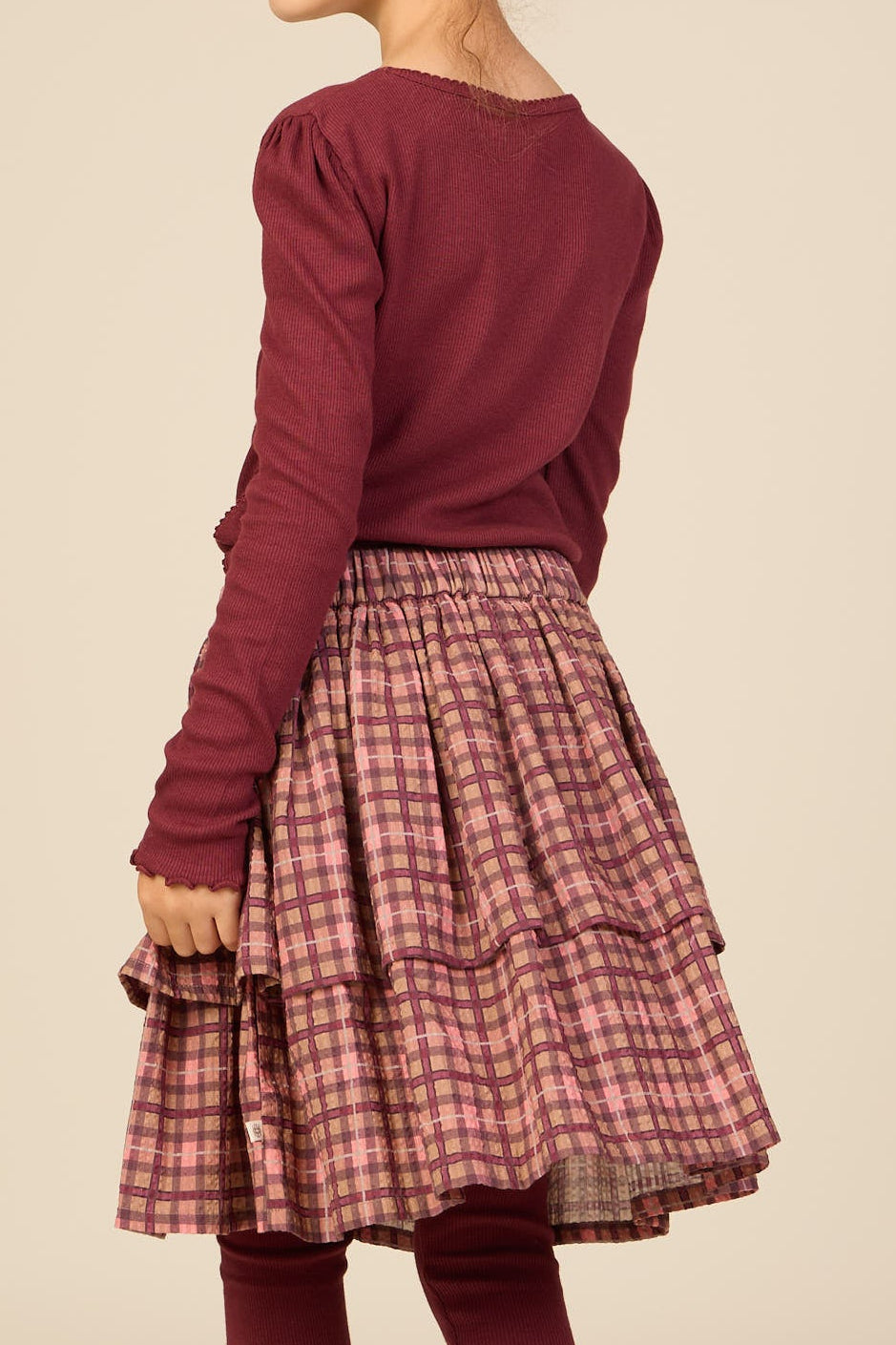 Ternet bomuldsnederdel Kids - Rose | 101497 Penny