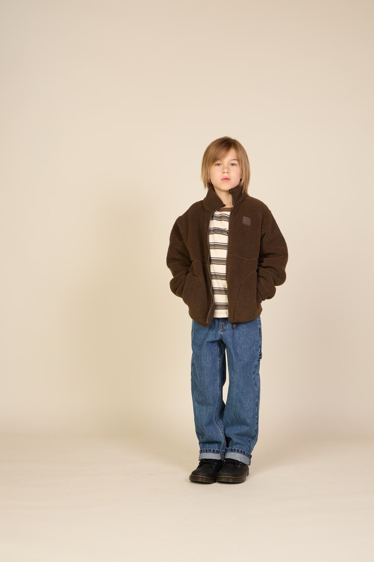 Teddyjakke Tween - Dark Brown | 101688 Warren