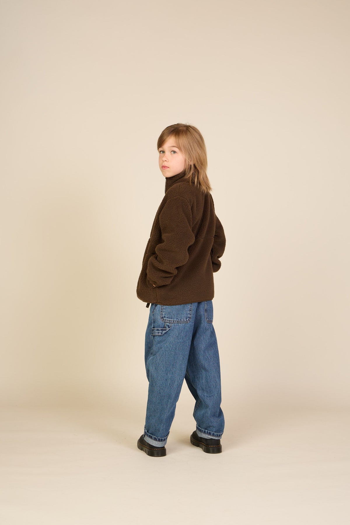 Teddyjakke Tween - Dark Brown | 101688 Warren