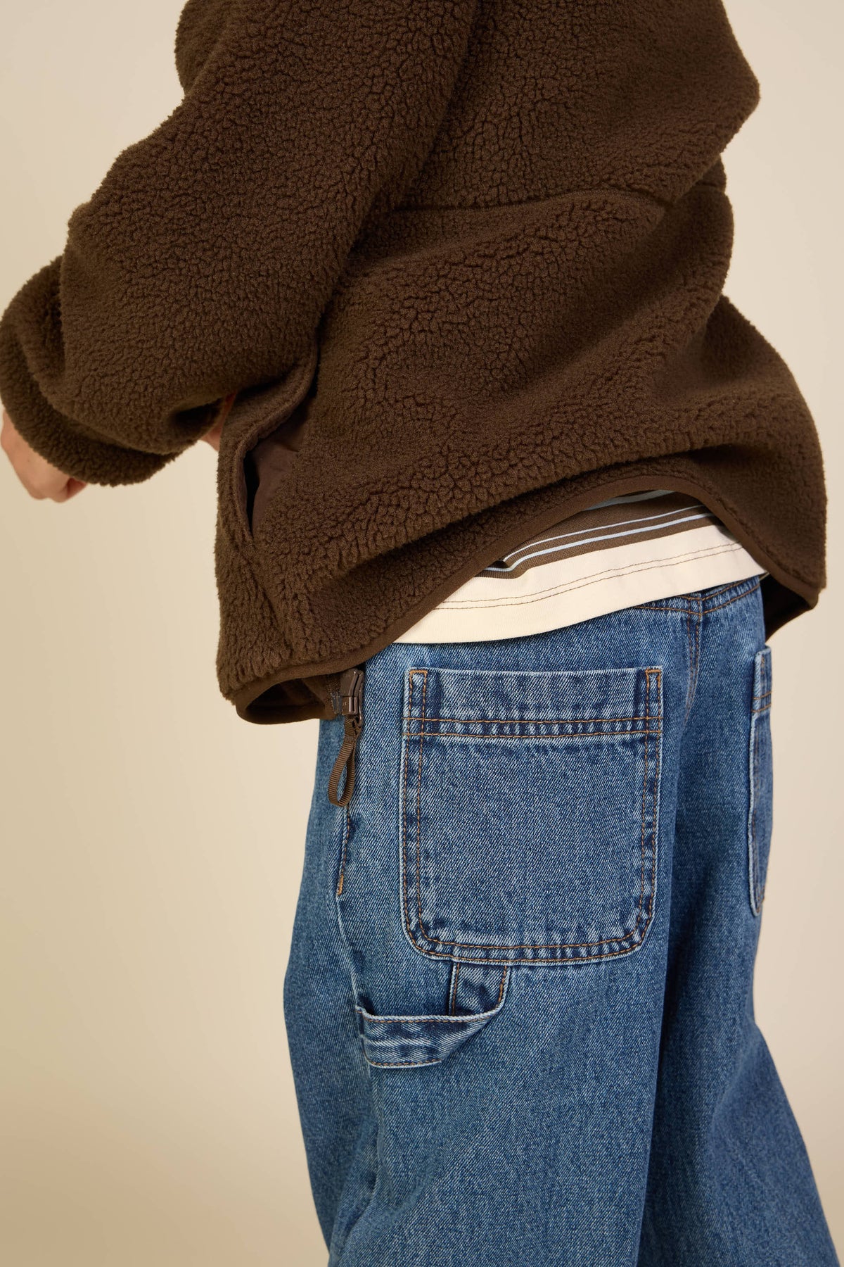 Carpenter jeans med løs pasform Tween - Blue | 101647 Titus