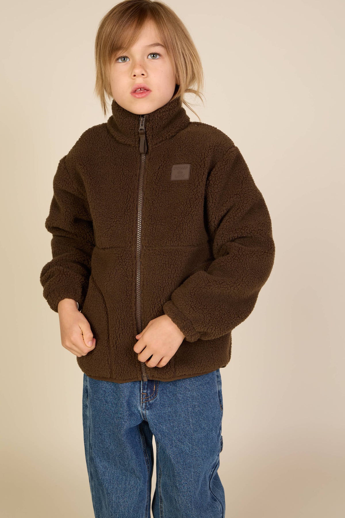 Teddyjakke Tween - Dark Brown | 101688 Warren