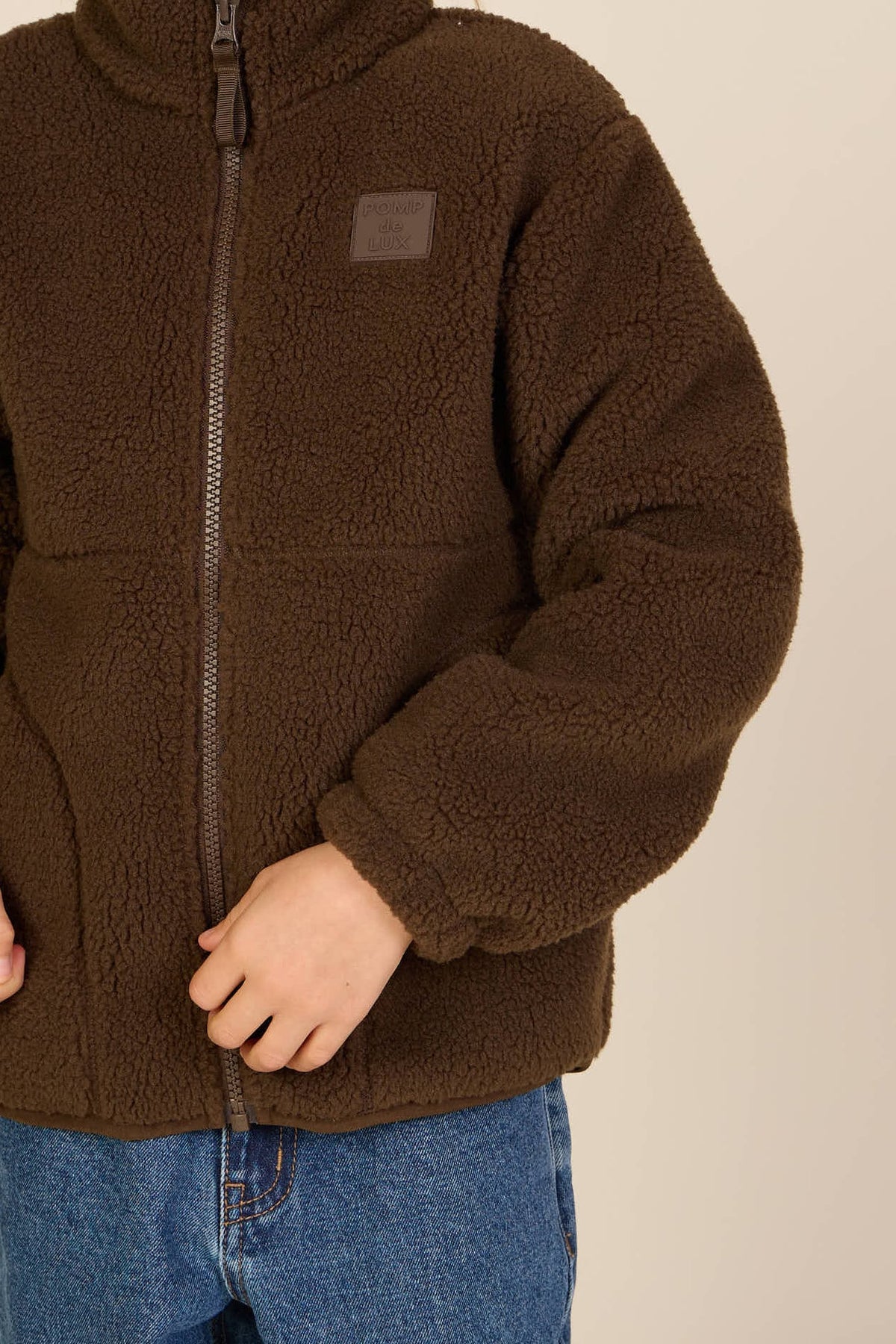 Teddyjakke Kids - Dark Brown | 101687 Warren