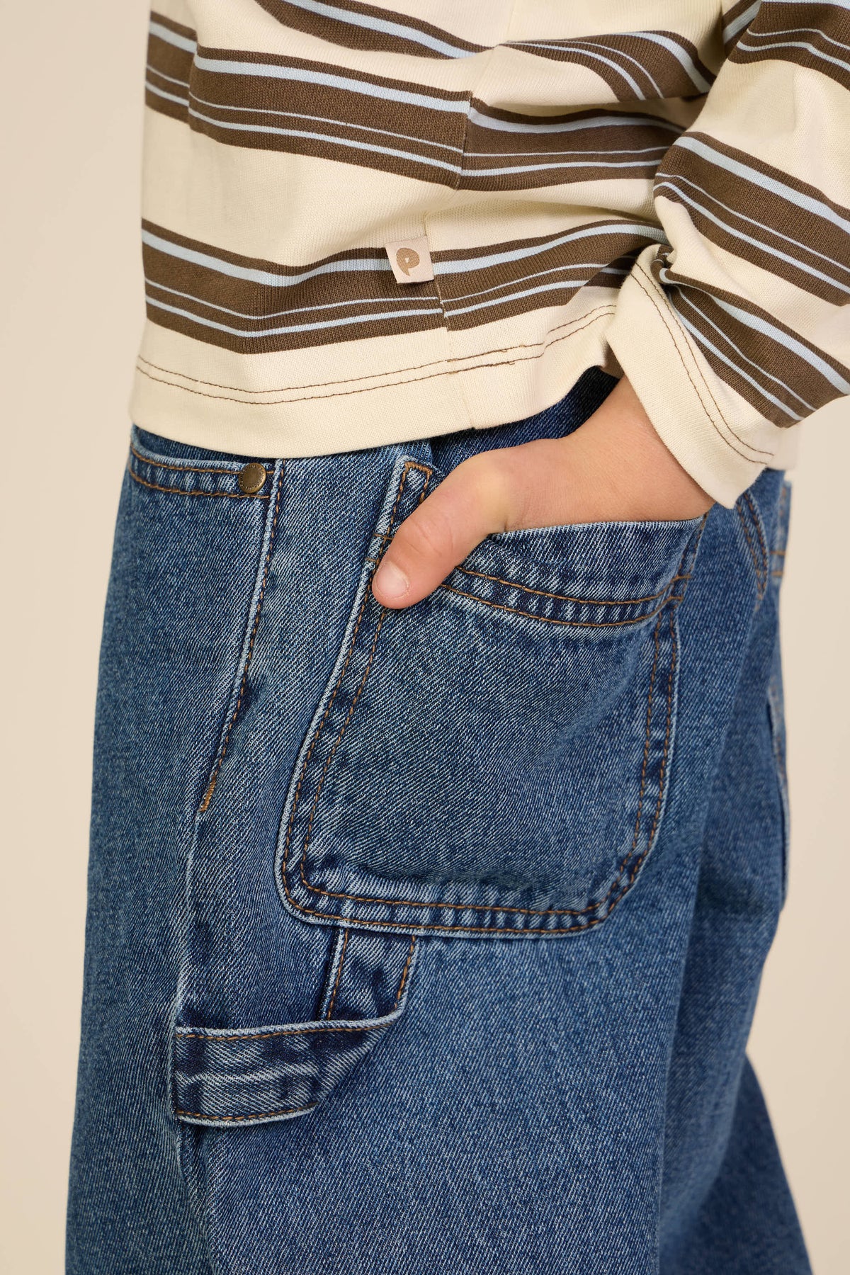 Carpenter jeans med løs pasform Tween - Blue | 101647 Titus