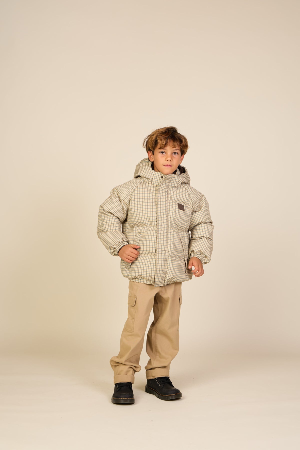 Ternet puffer jakke Tween - Brown | 101423 Riley