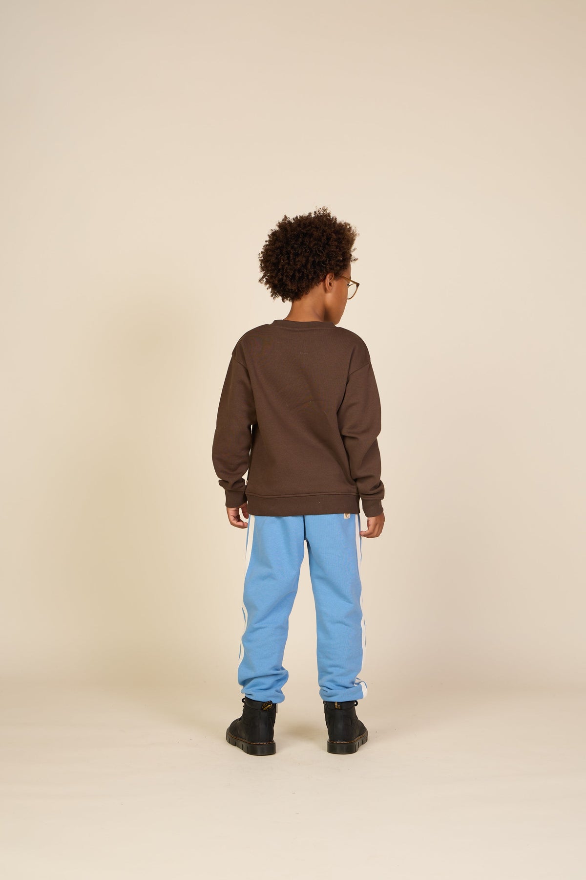 Sweatpants med kontrast bånd - Tween - Dusty Blue | 101258 Carter