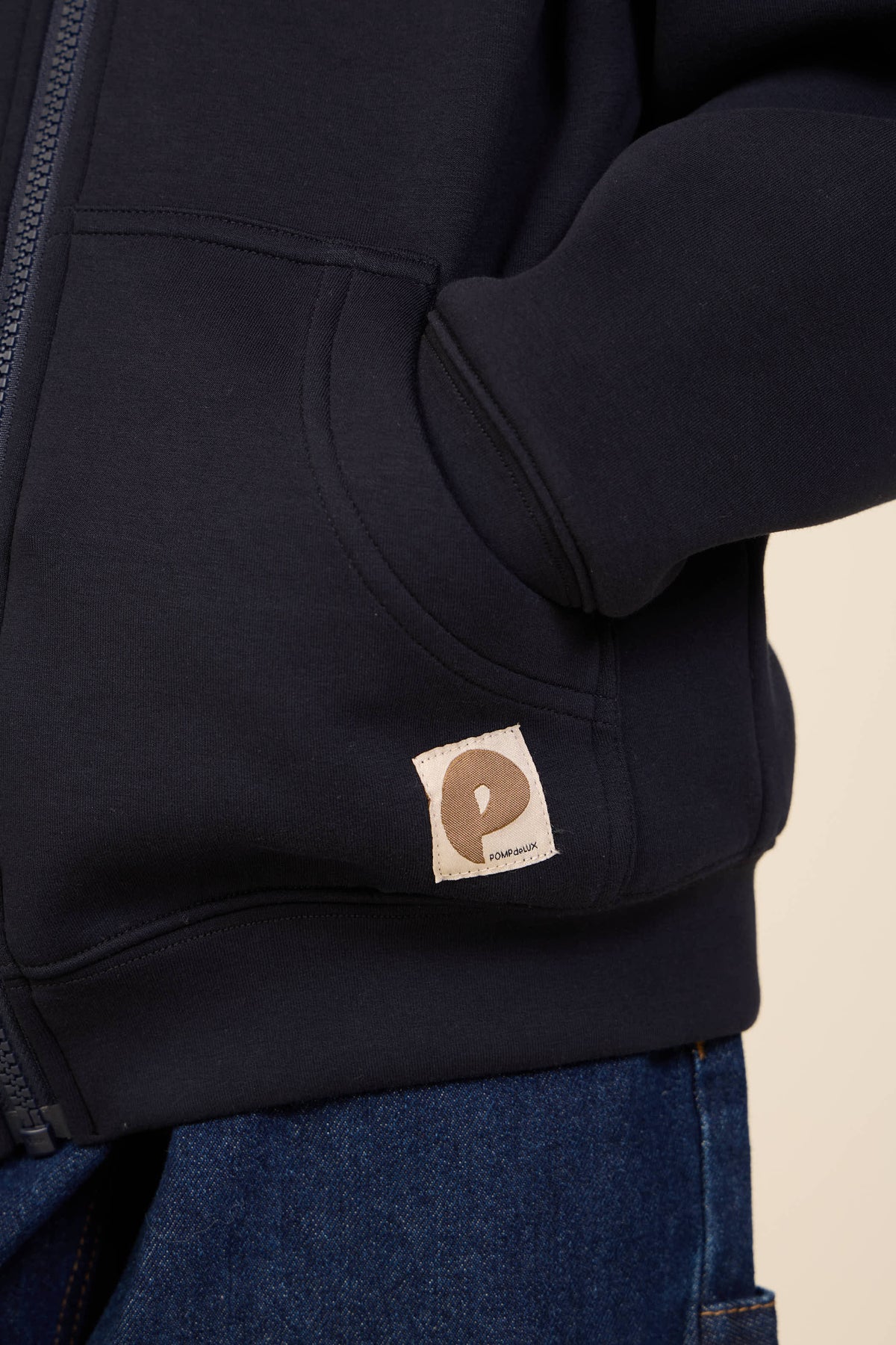 Scuba Hættetrøje med lynlås - Tween - Dark Navy | 100640 Liam