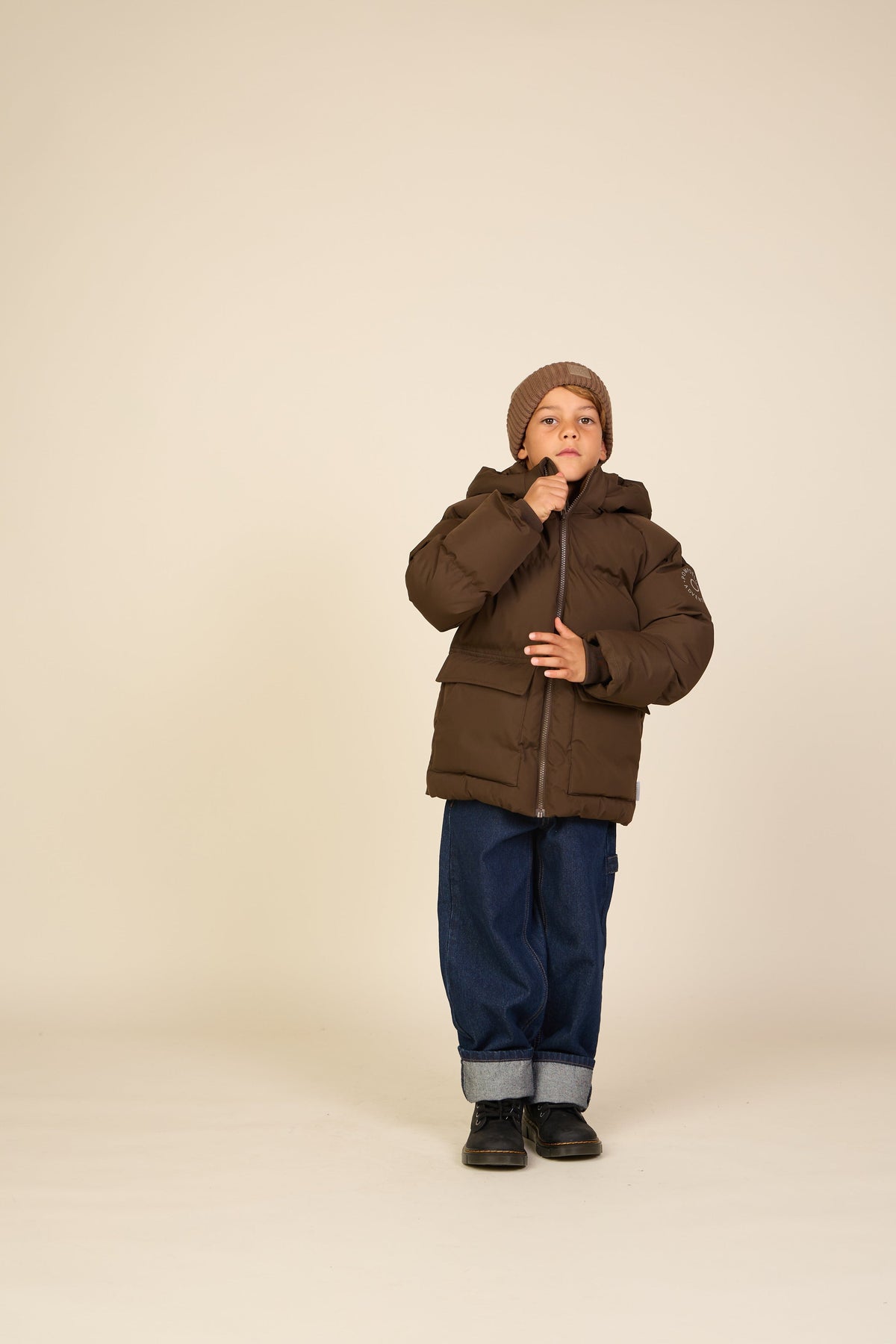 Adventure® Vinterjakke Tween - Dark Brown | 101418 Blake