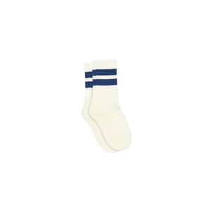MP Retro tennisstrømper med striber - All - Blue | 101733 MP 79293