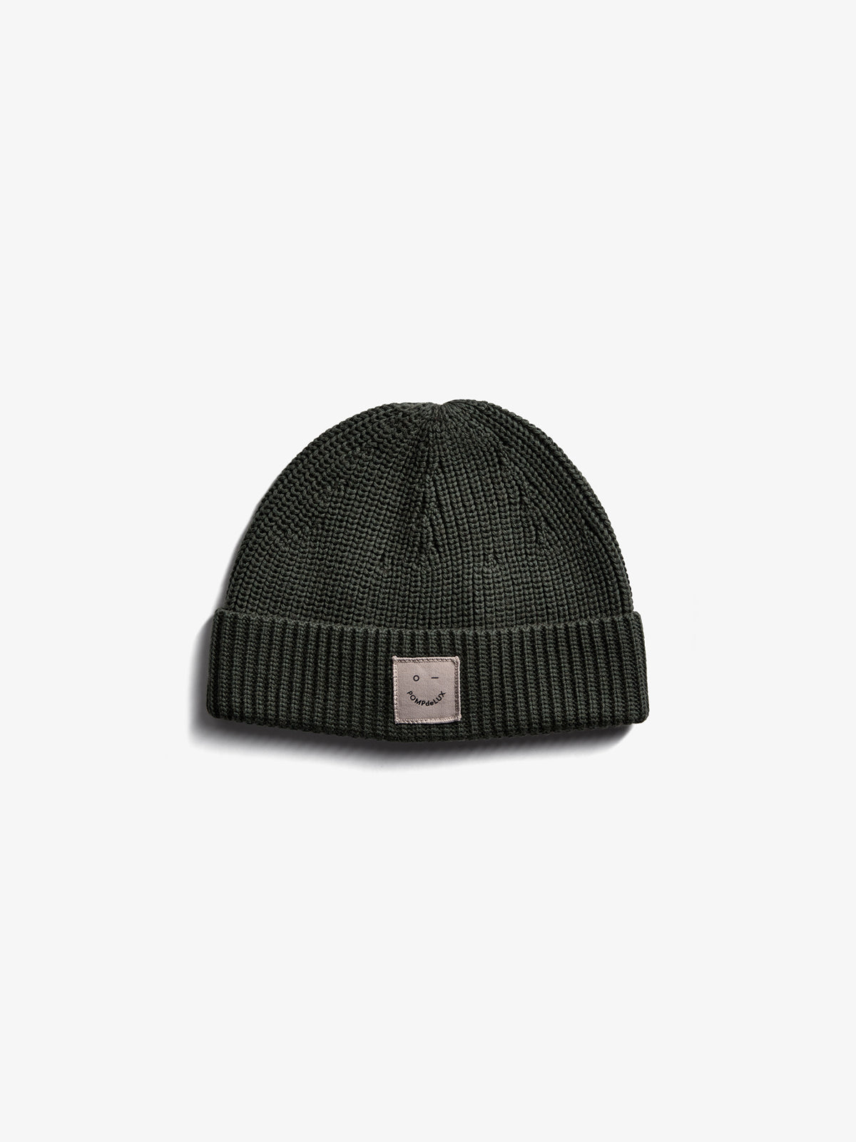 Ribbet strikhue - Tweens - Dark Green