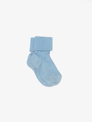 MP Little Cotton Rib Socks - Kids - Blue | 101365 MP Baby Rib Socks