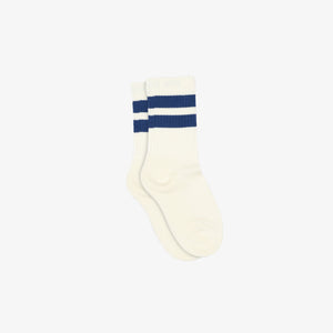 MP Retro stribede tennissokker - Tween - Blue | 101352 MP Andy Socks